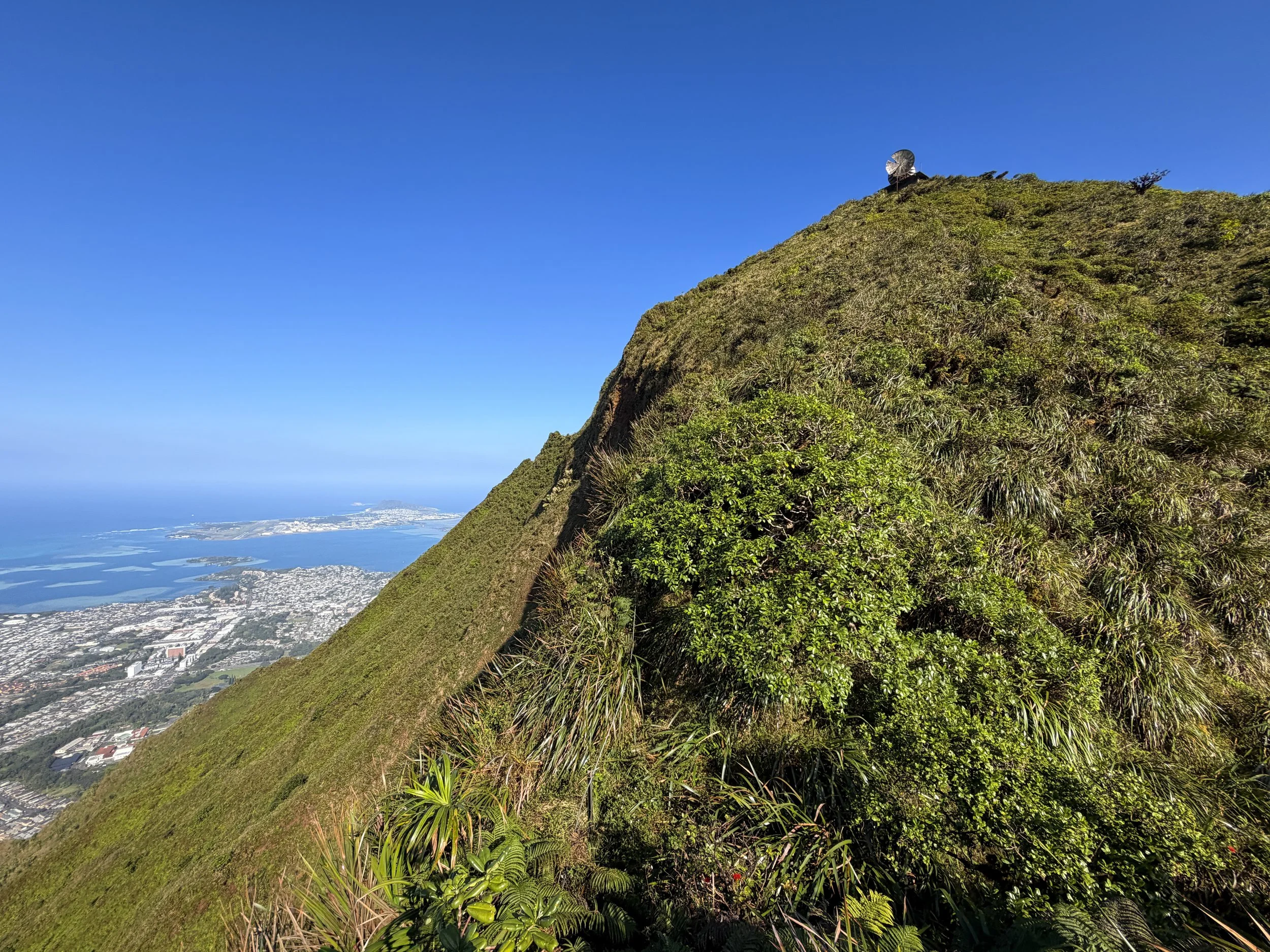 Moanalua Saddle to Stairway to Heaven Koolau Summit Trail Oahu Hawaii