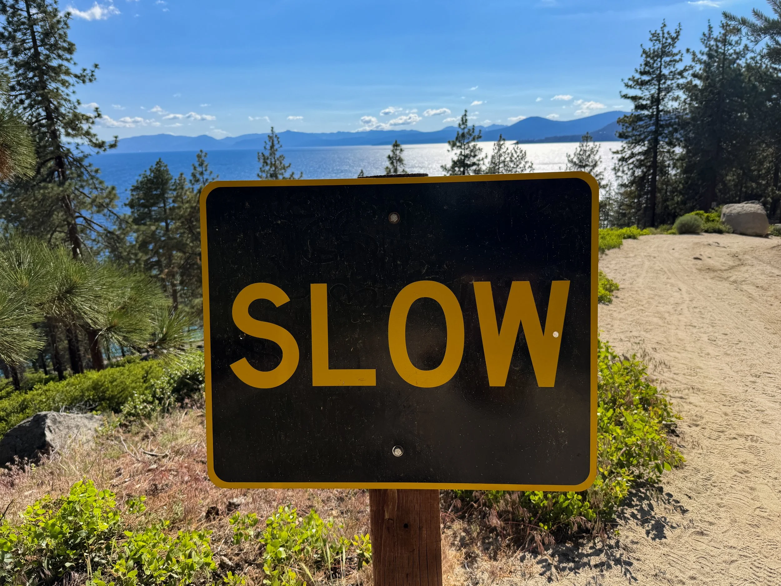 Monkey Rock Trail Lake Tahoe Nevada