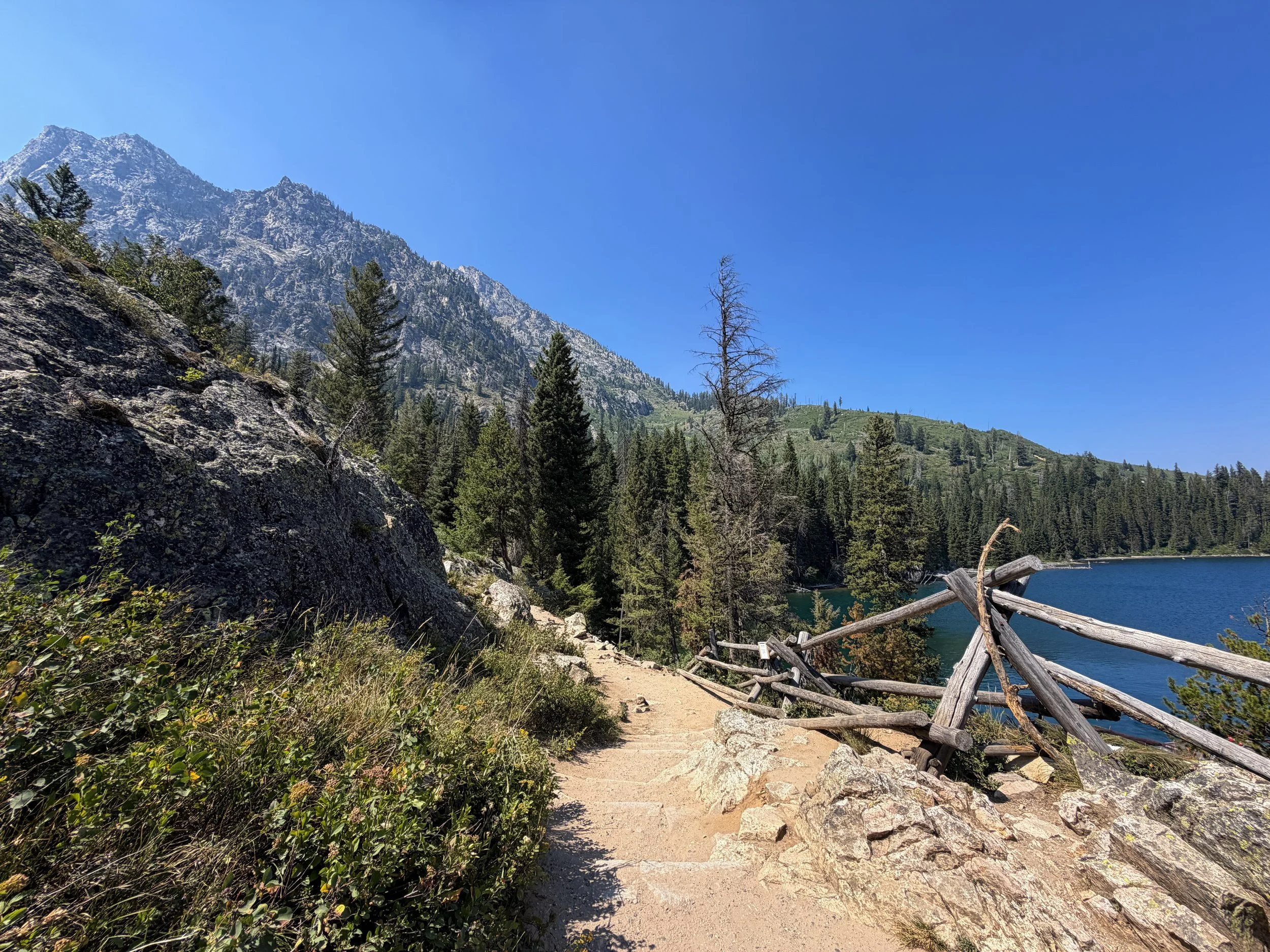 Jenny Lake Loop Trail Grand Teton National Park Wyoming