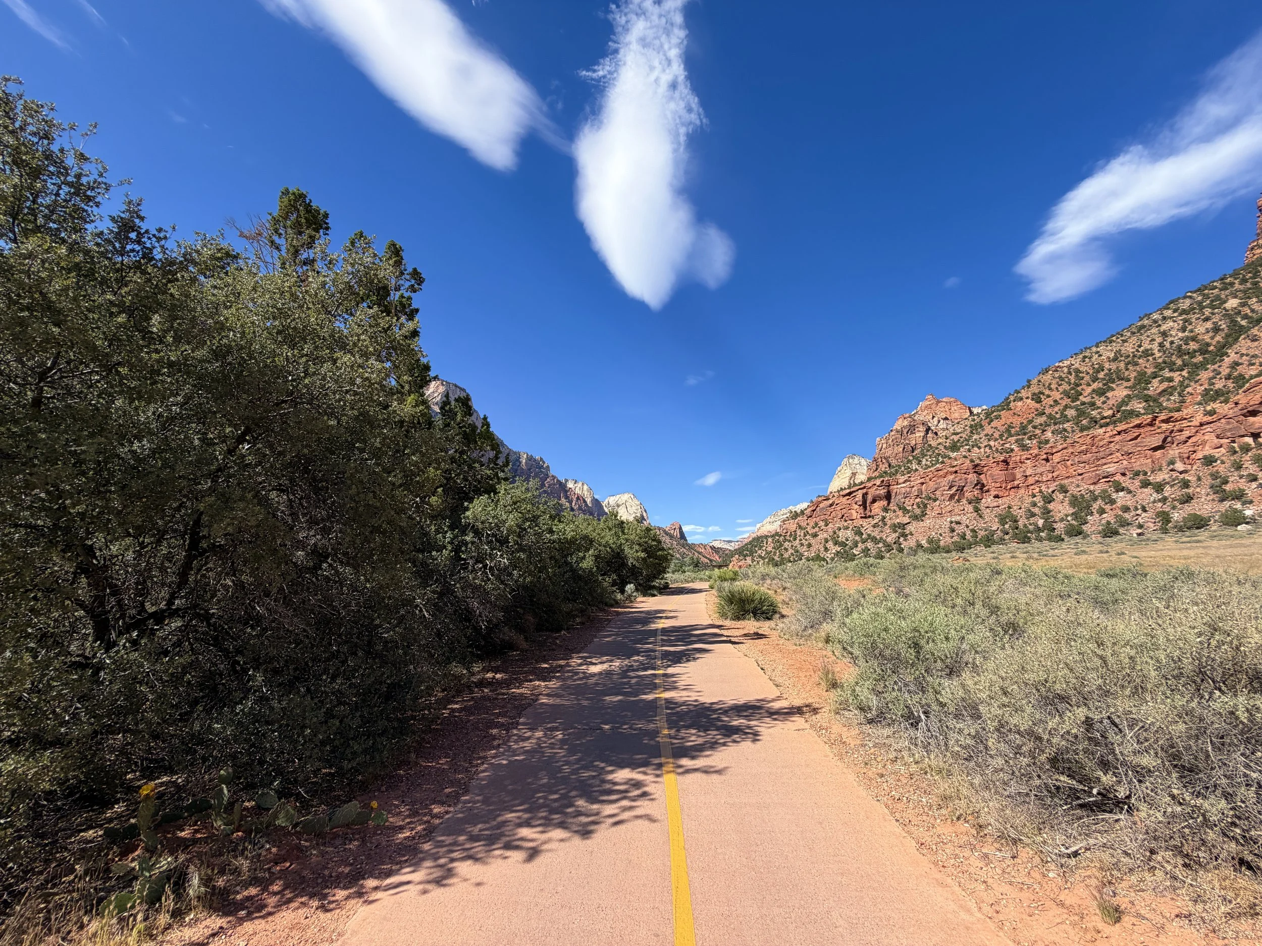 Pa'rus Hike Zion National Park Utah