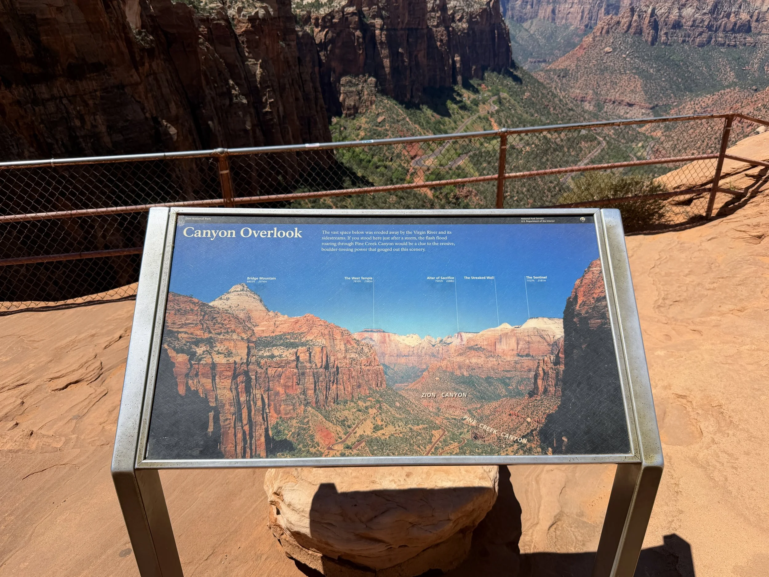 Canyon Overlook Trail Zion National Park Utah
