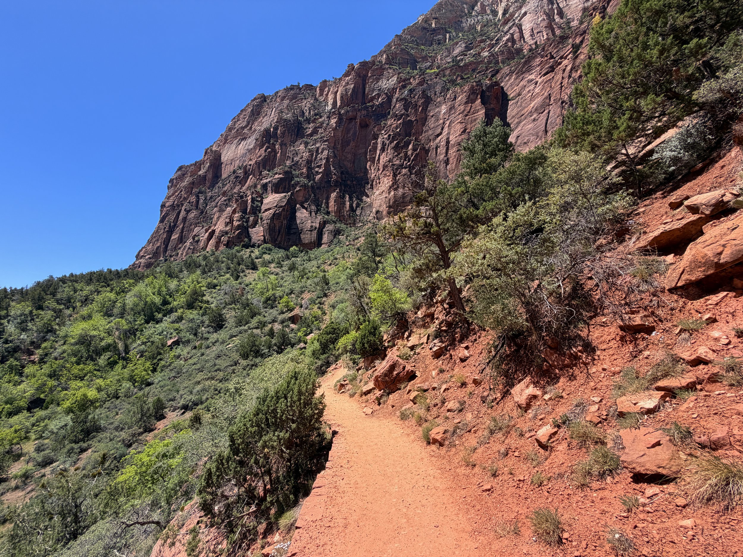 Middle Emerald Pool Hike Zion National Park Utah
