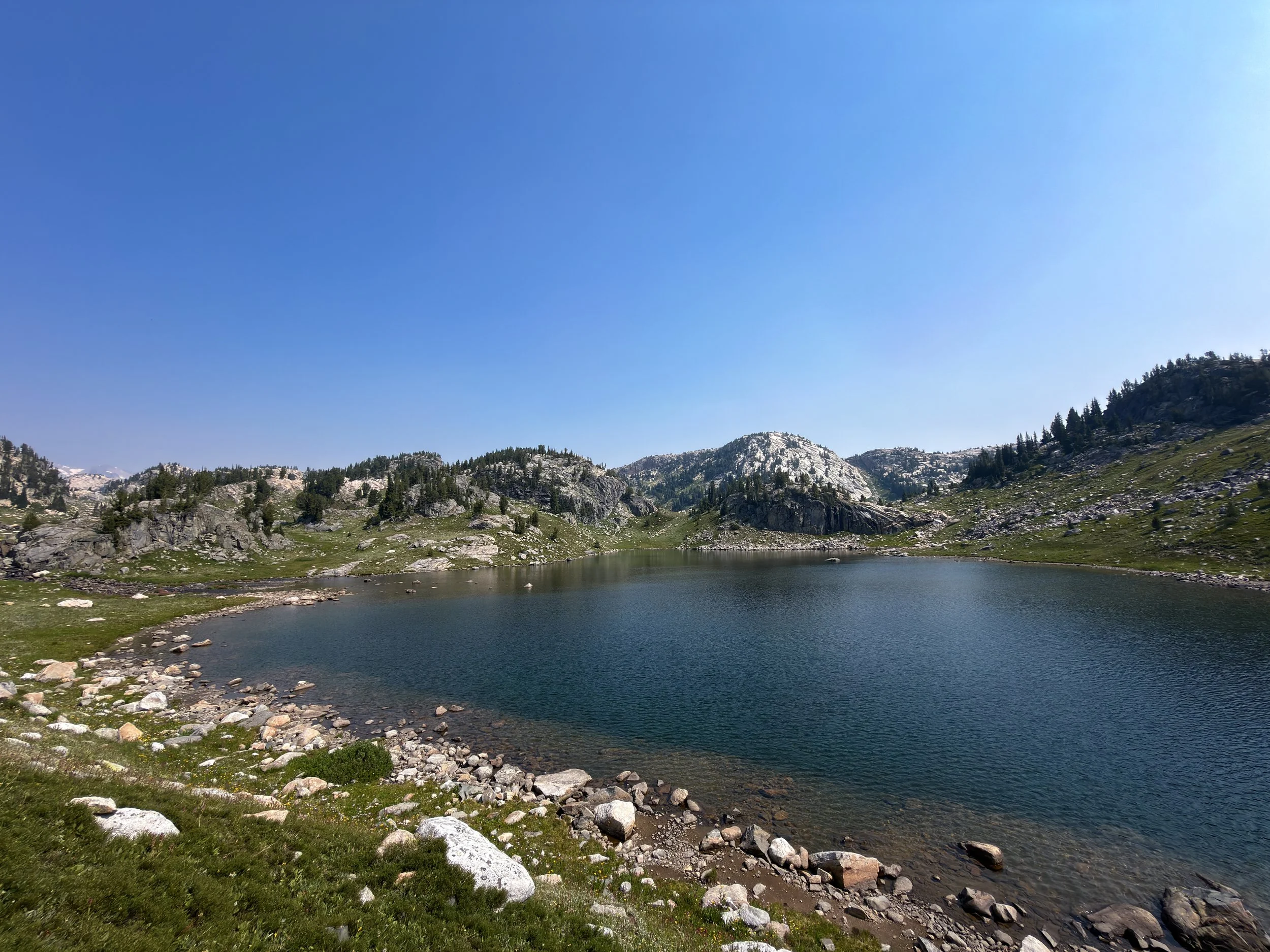 Skull Lake Russel Creek Trail The Beaten Path Beartooth Mountains Montana