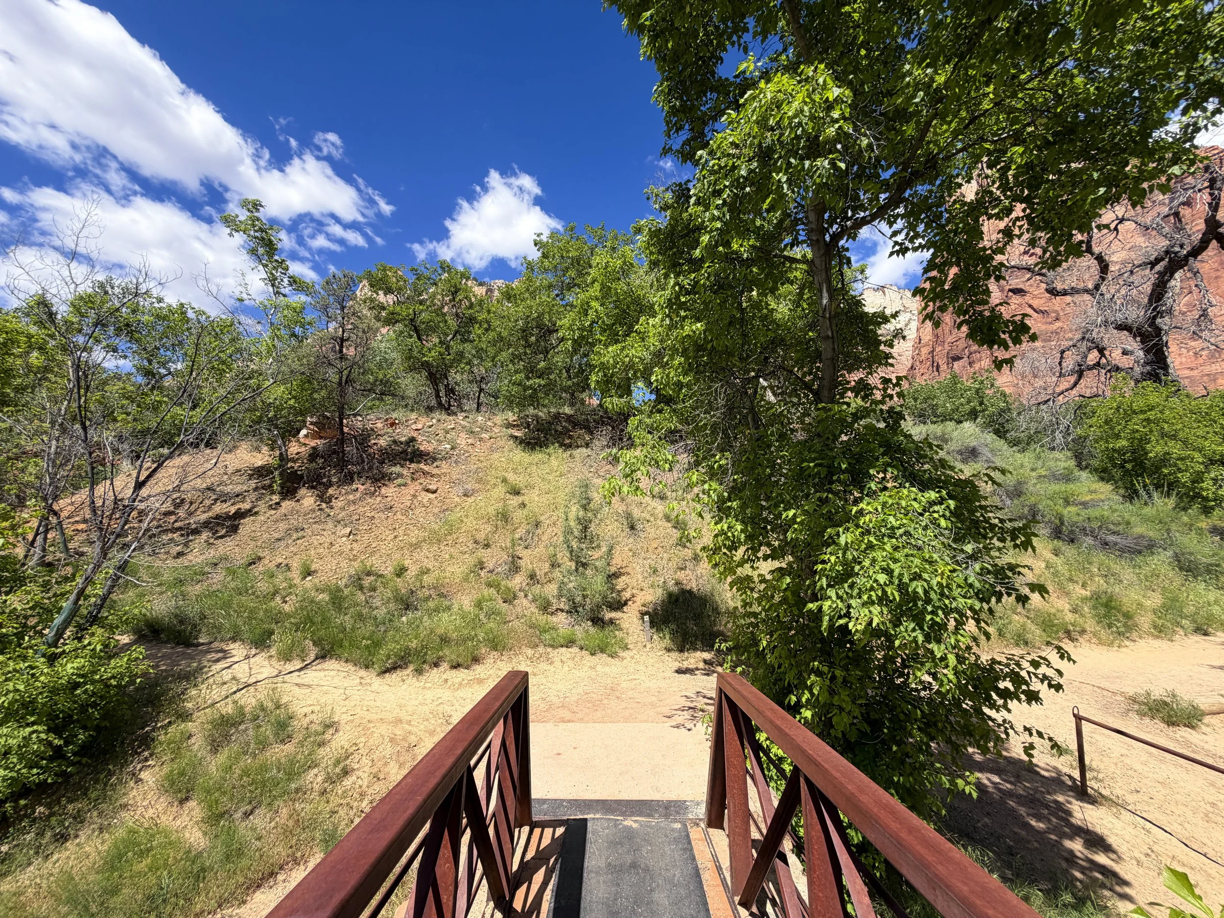 Sand Bench Trail Zion National Park Utah