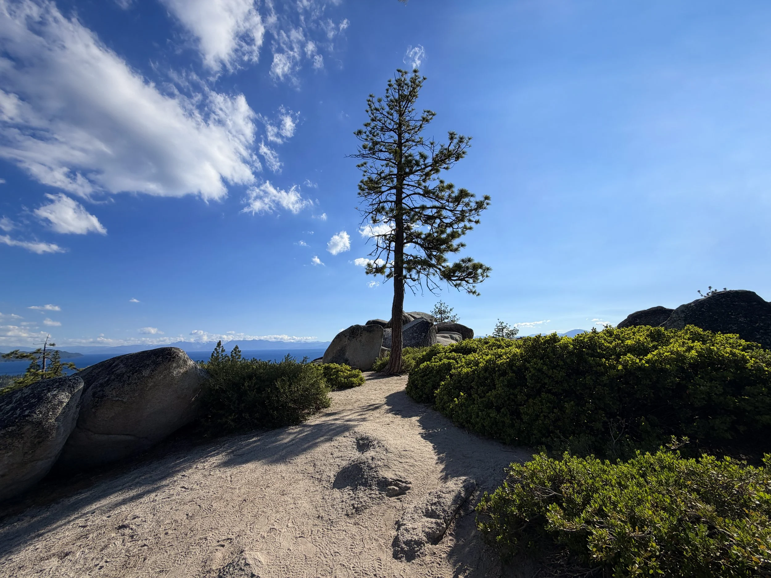 Monkey Rock Trail Lake Tahoe Nevada