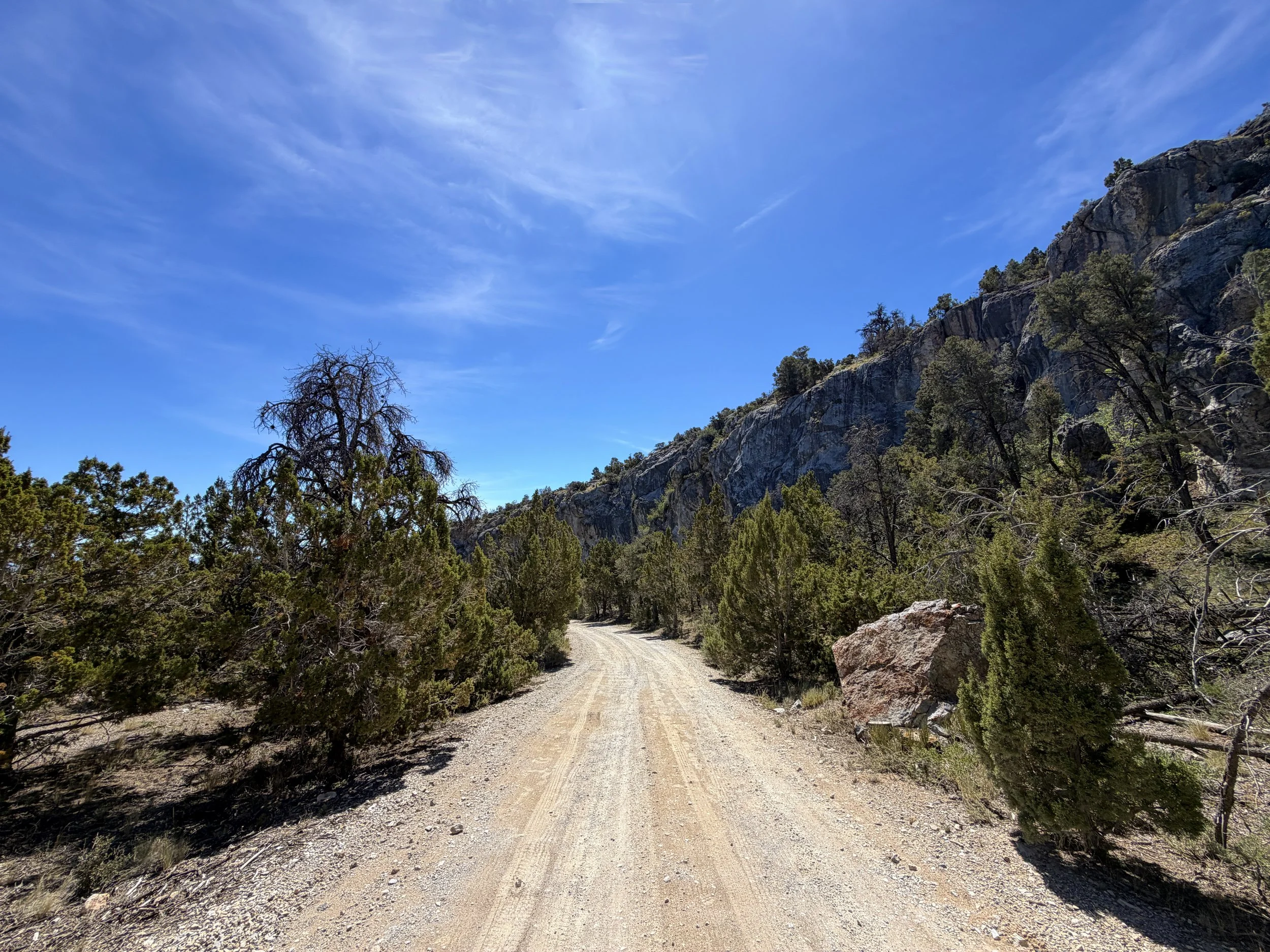 Grey Cliffs Campground Pole Canyon Trail Great Basin National Park Nevada