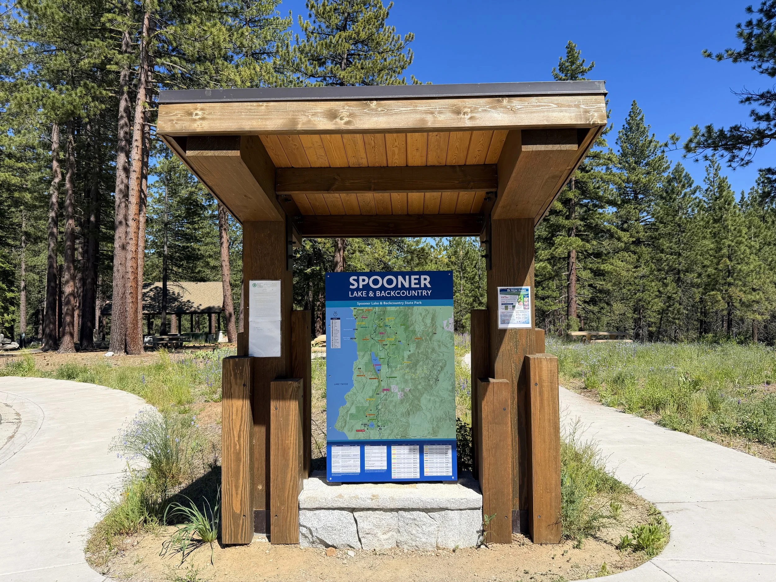 Spooner Lake Loop Trailhead Lake Tahoe Nevada