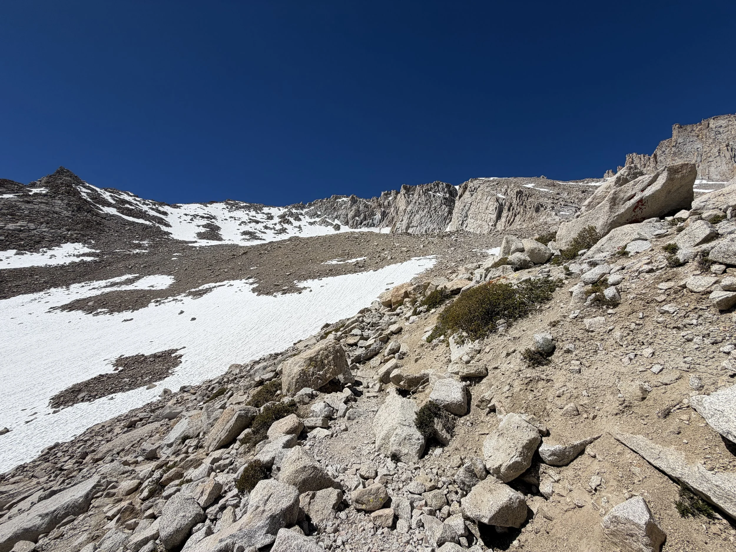 Mount Whitney Trail to Trail Crest California