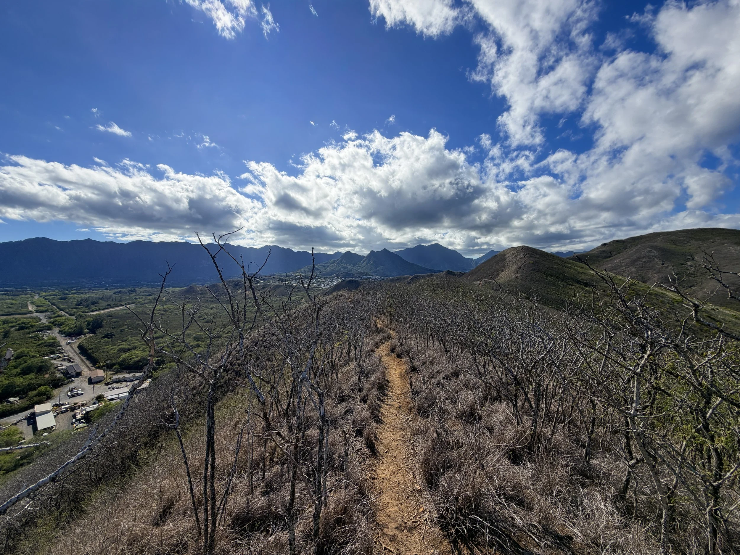 Back Kaiwa Ridge Trail Oahu Hawaii