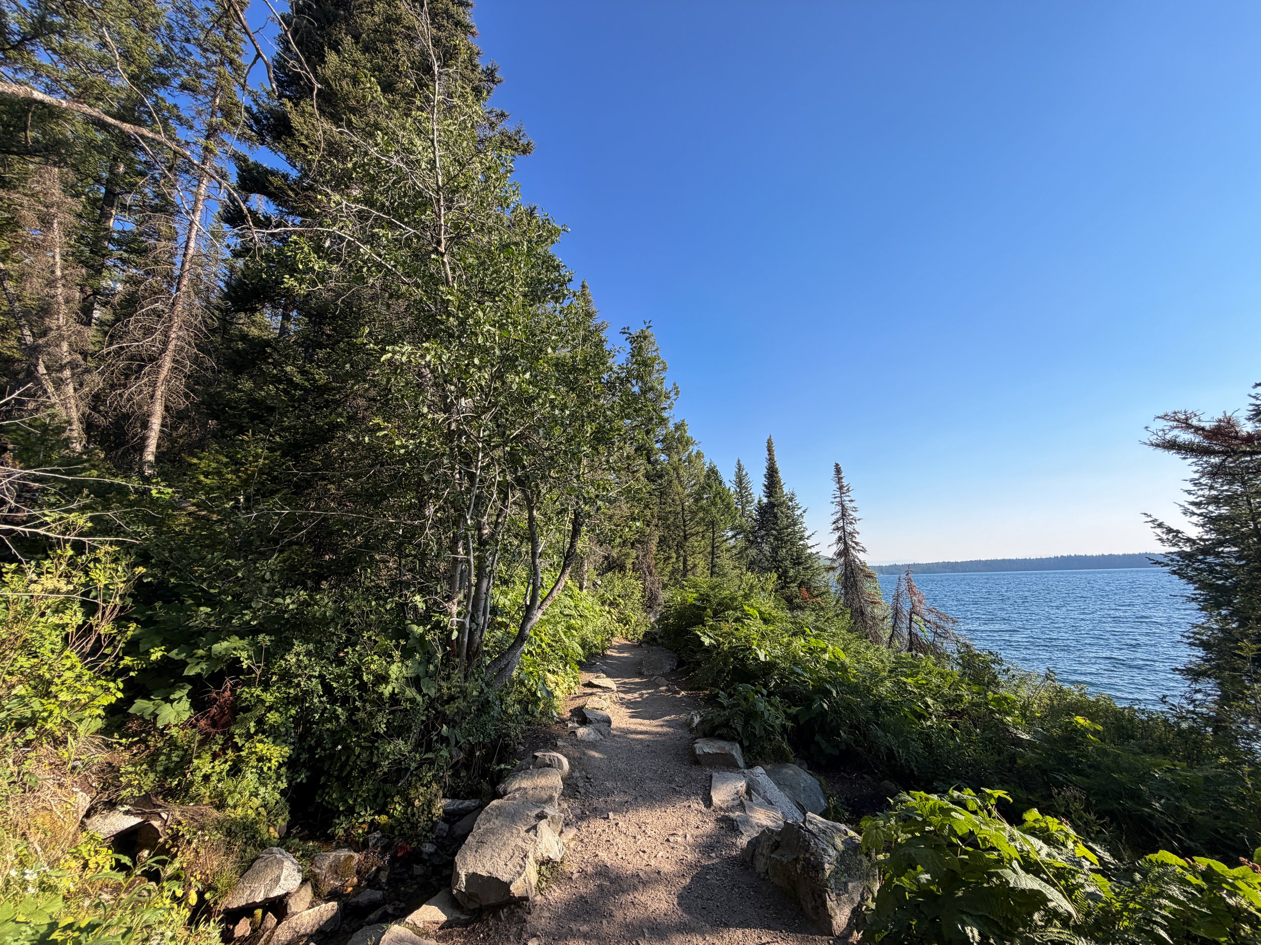 Hidden Falls Trail Grand Teton National Park Wyoming