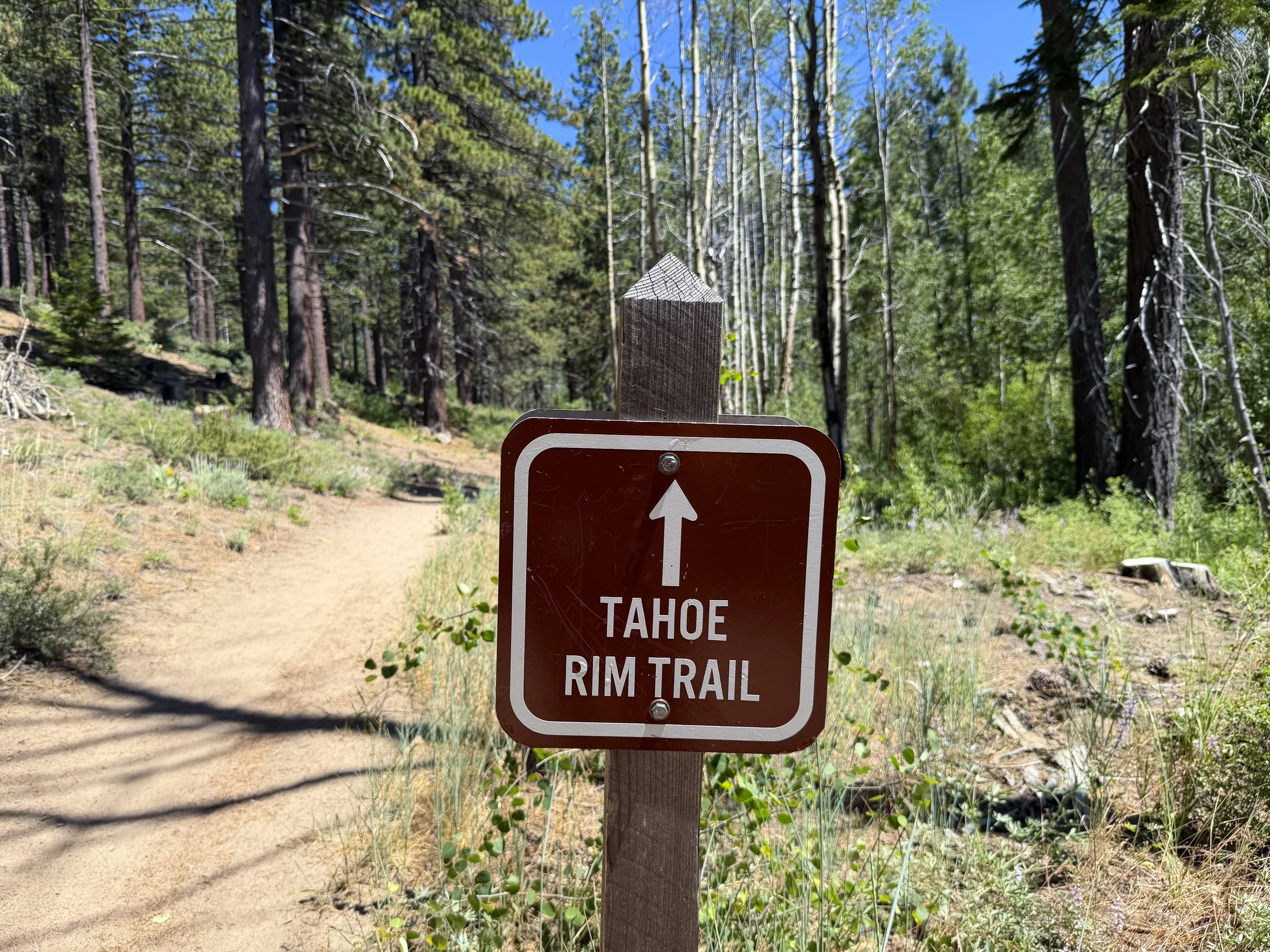 Spooner Lake Loop Trail Lake Tahoe Nevada