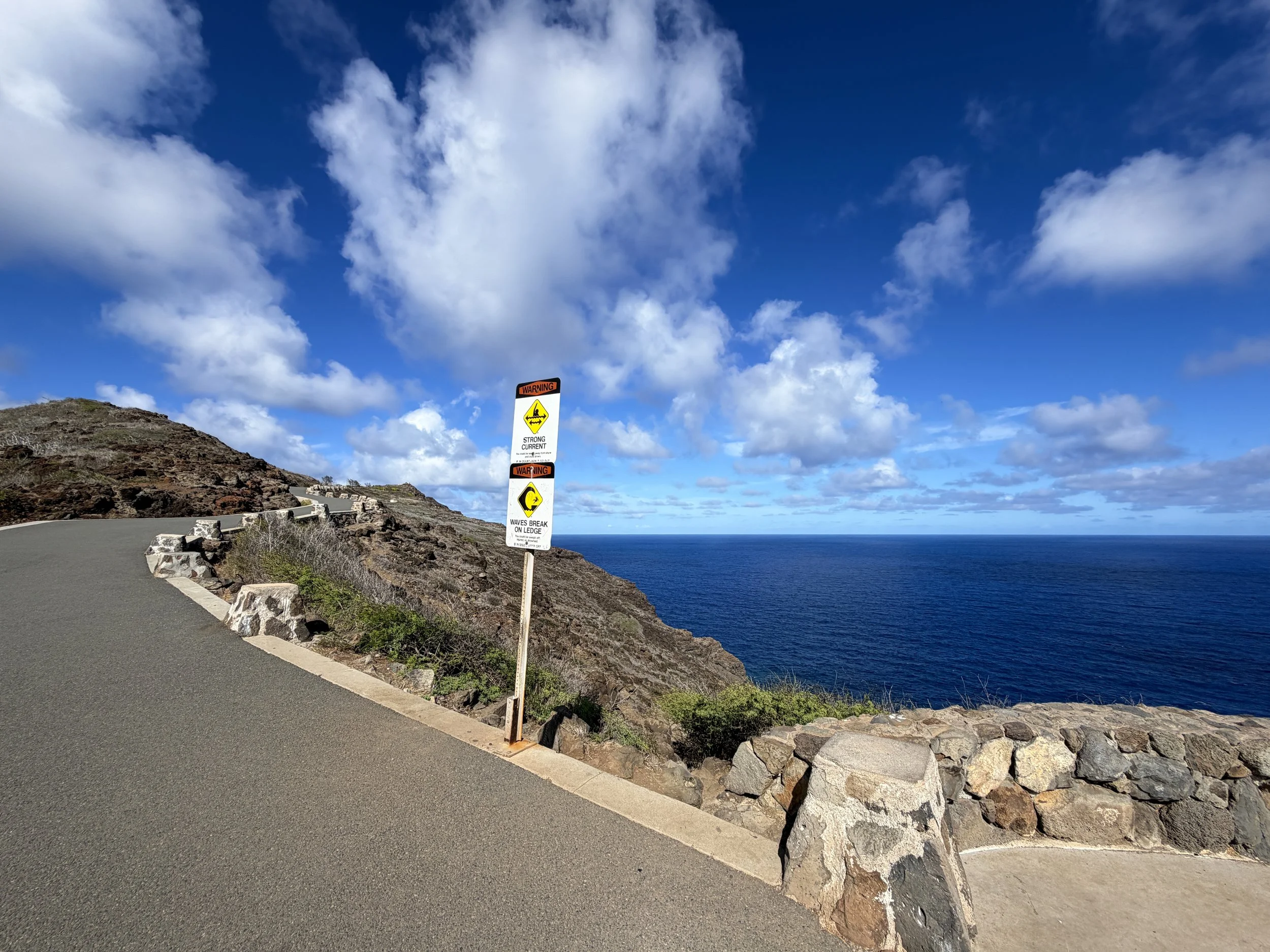 Makapuu Tide Pools Trail Split Oahu Hawaii