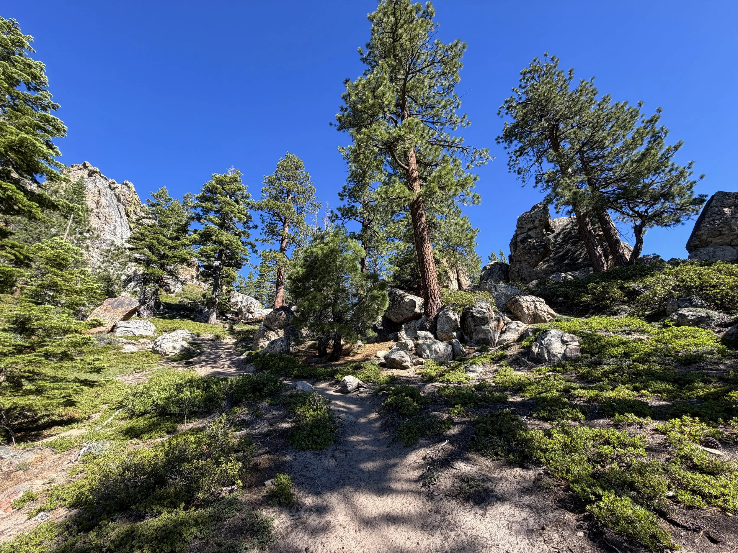 Castle Rock Hike Lake Tahoe Nevada
