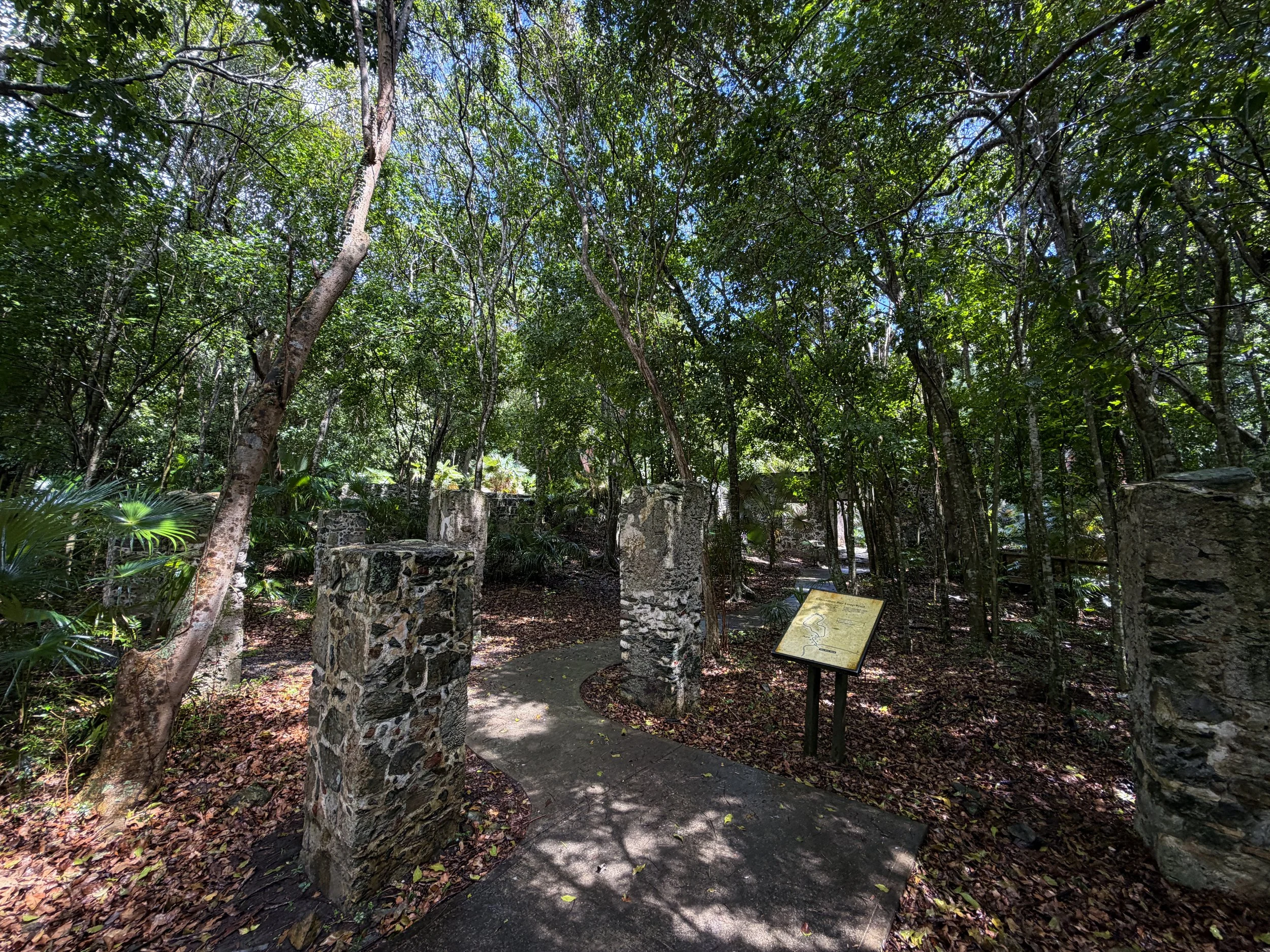 Cinnamon Bay Loop Trail Factory Ruins Virgin Islands National Park