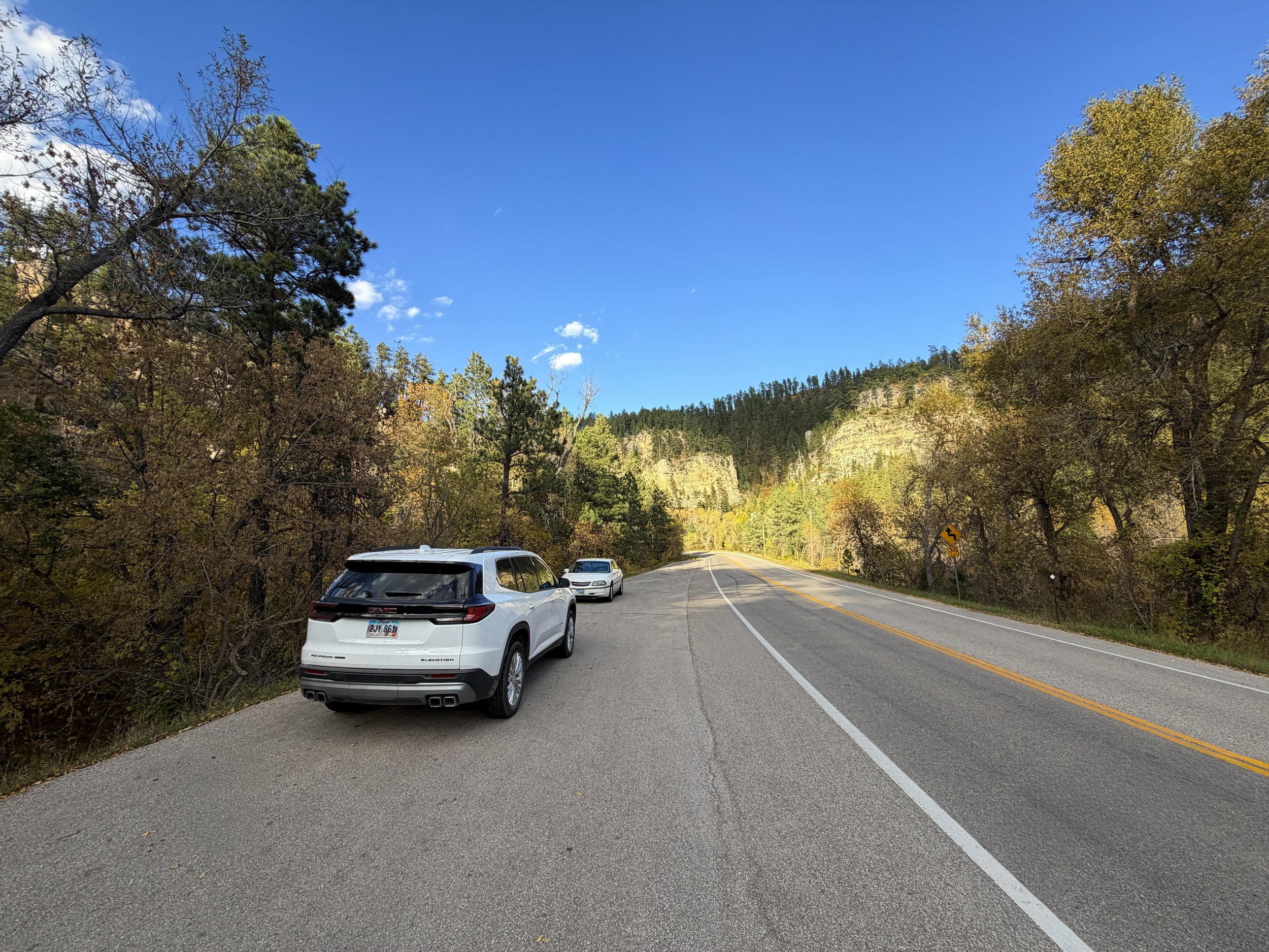 Community Caves Trailhead Parking Spearfish Canyon Black Hills South Dakota