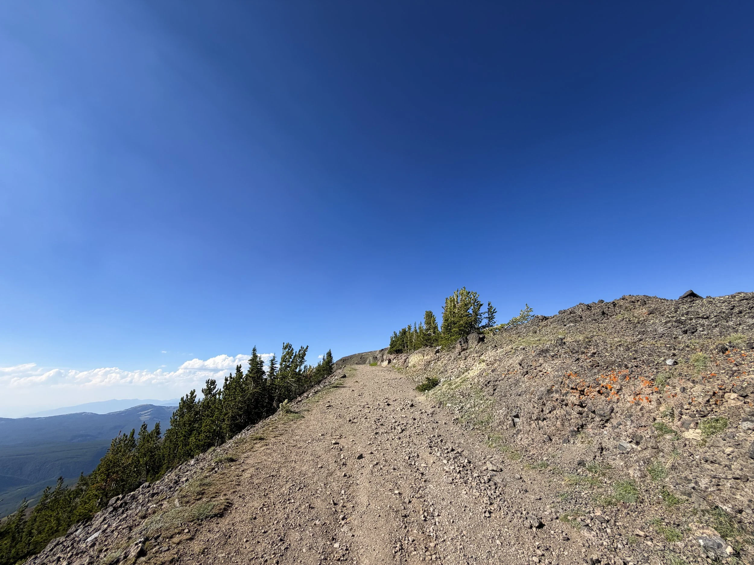 South Mount Washburn Trail via Dunraven Pass Yellowstone National Park Wyoming