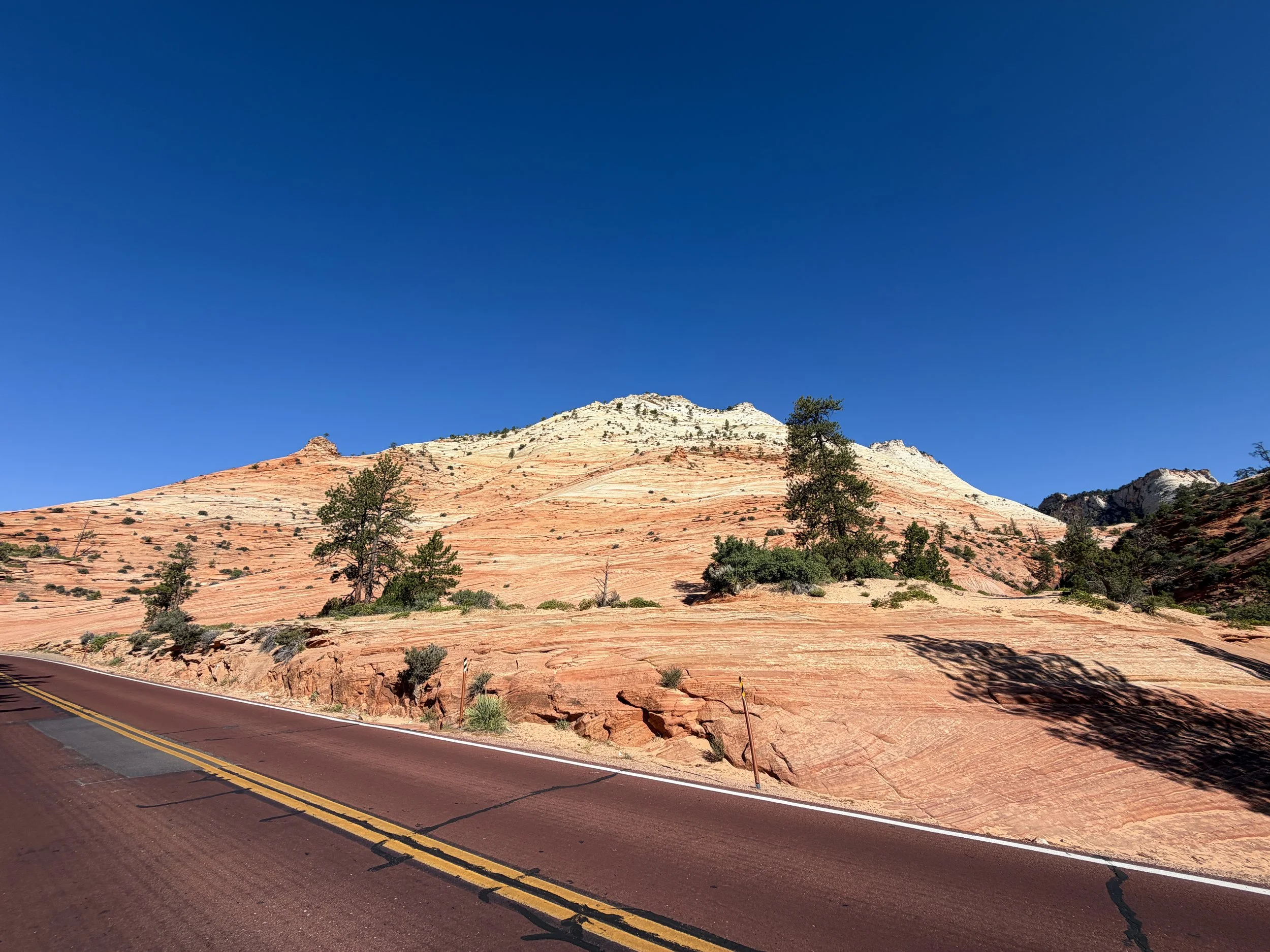 South Ariel Peak Trailhead Zion National Park Utah