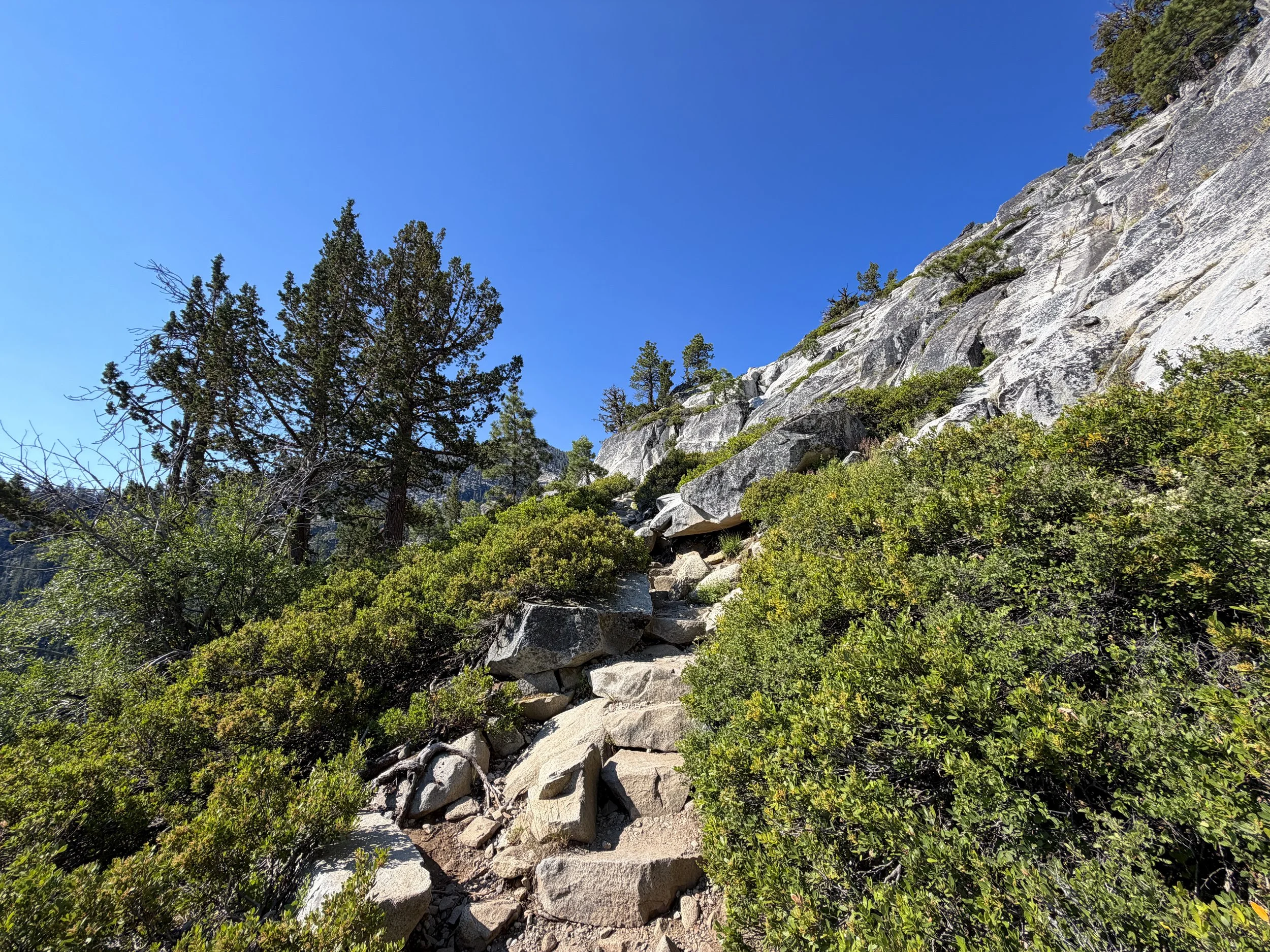 Cascade Falls Trail Lake Tahoe California