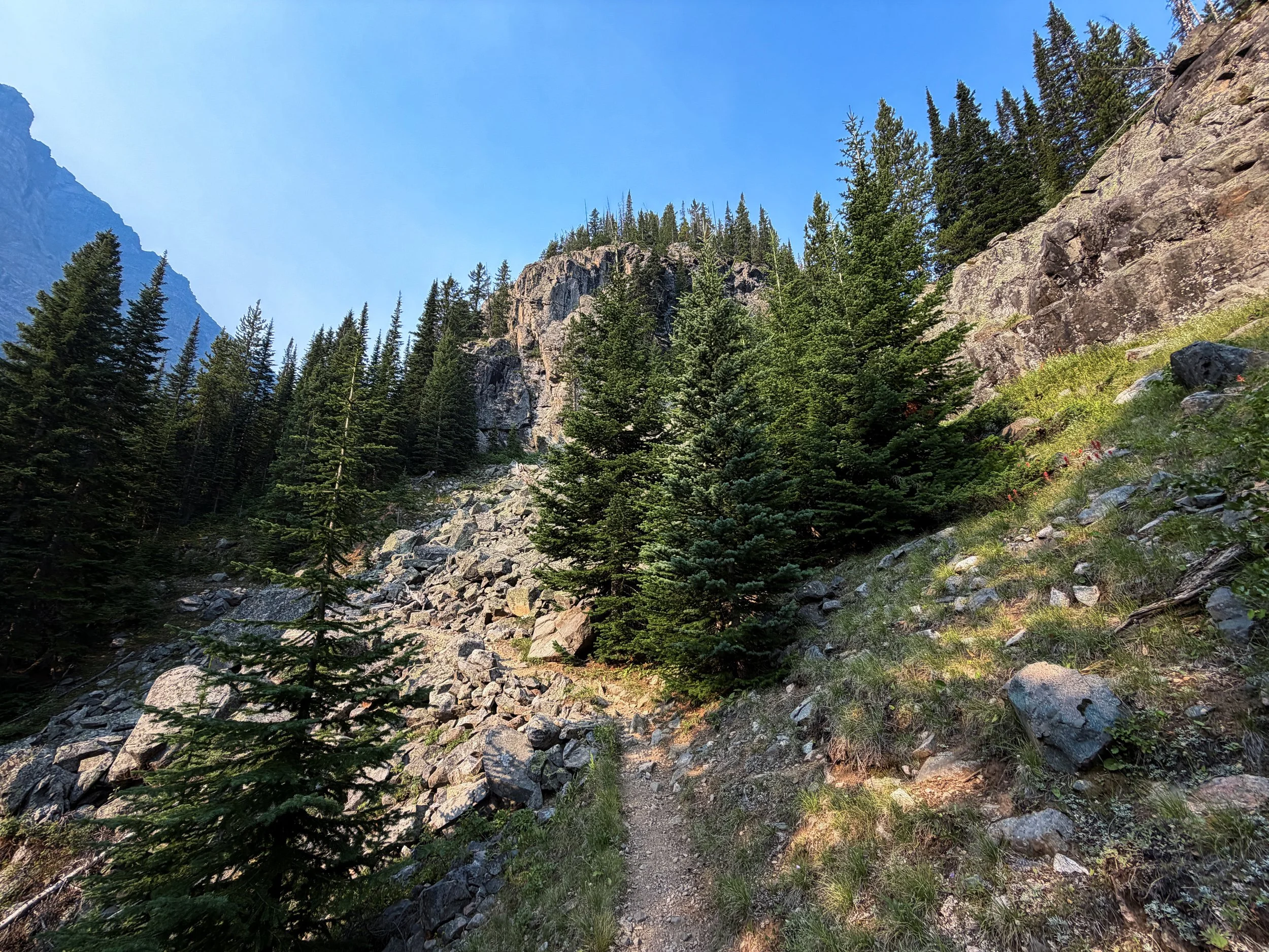 East Rosebud Trail Beaten Path Beartooth Mountains Montana