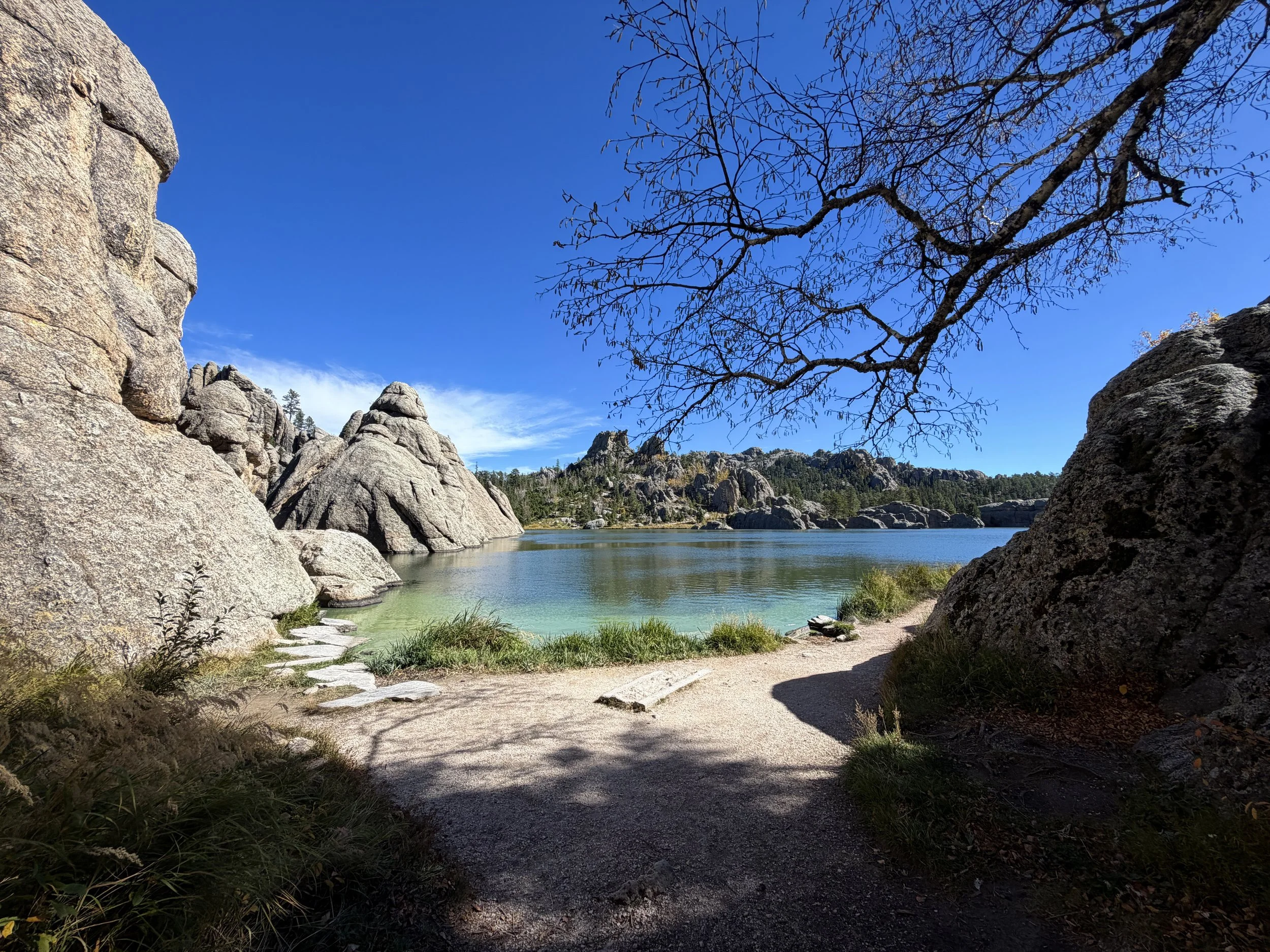Sylvan Lake Loop to Sunday Gulch Trail Custer State Park Black Hills South Dakota