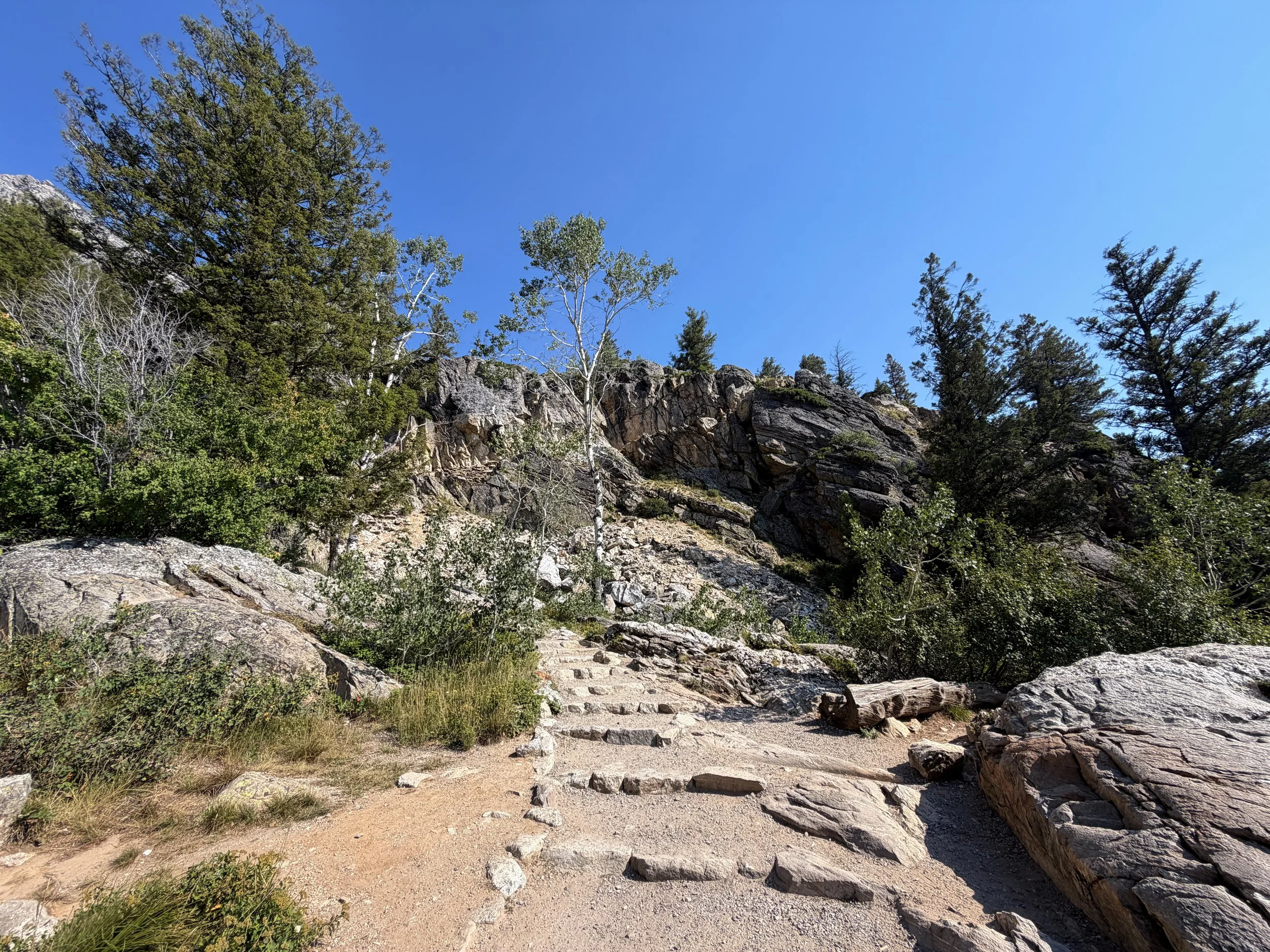 Inspiration Point Hike Grand Teton National Park Wyoming
