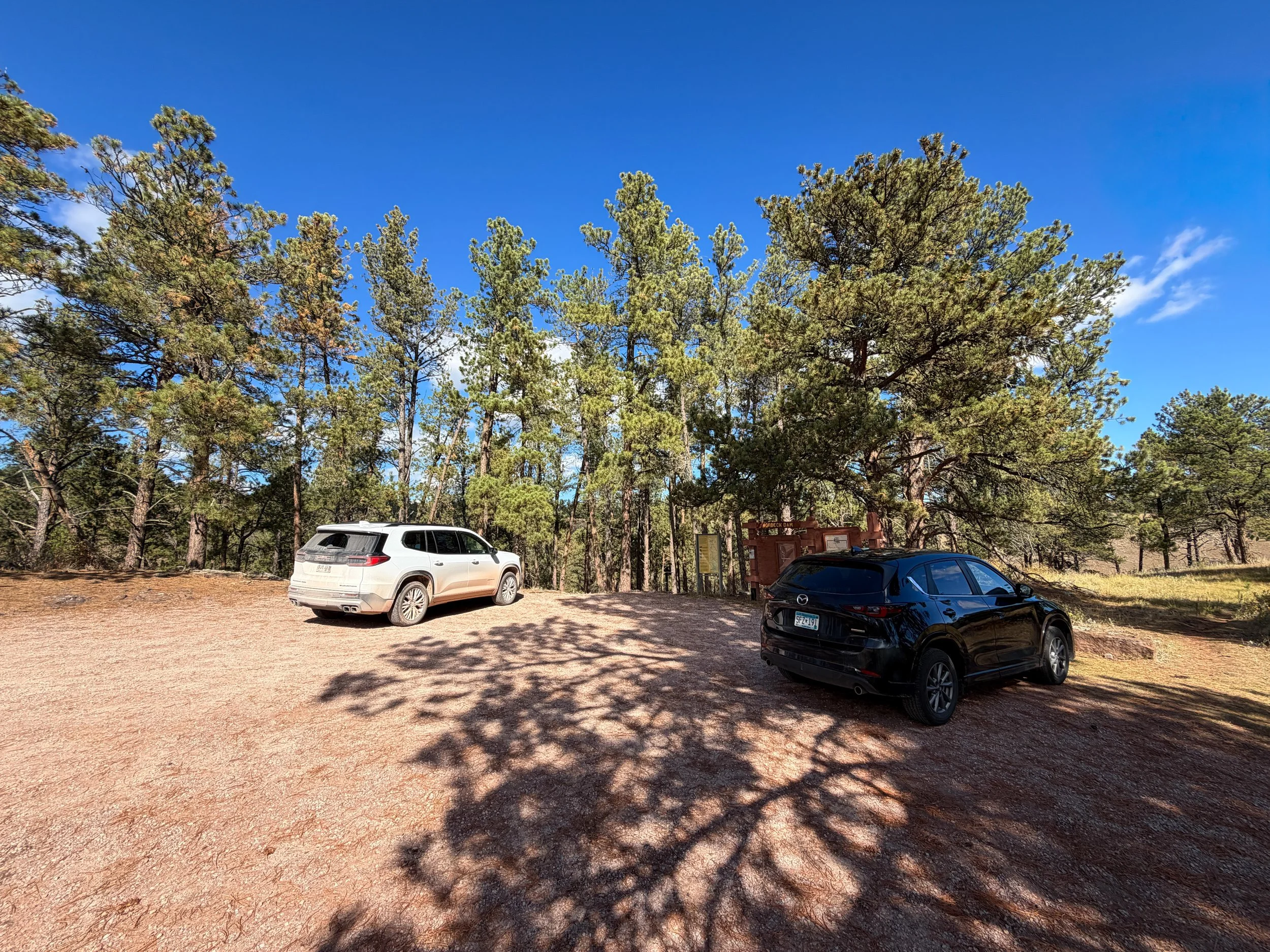 Lookout Point Trailhead Parking Wind Cave National Park South Dakota