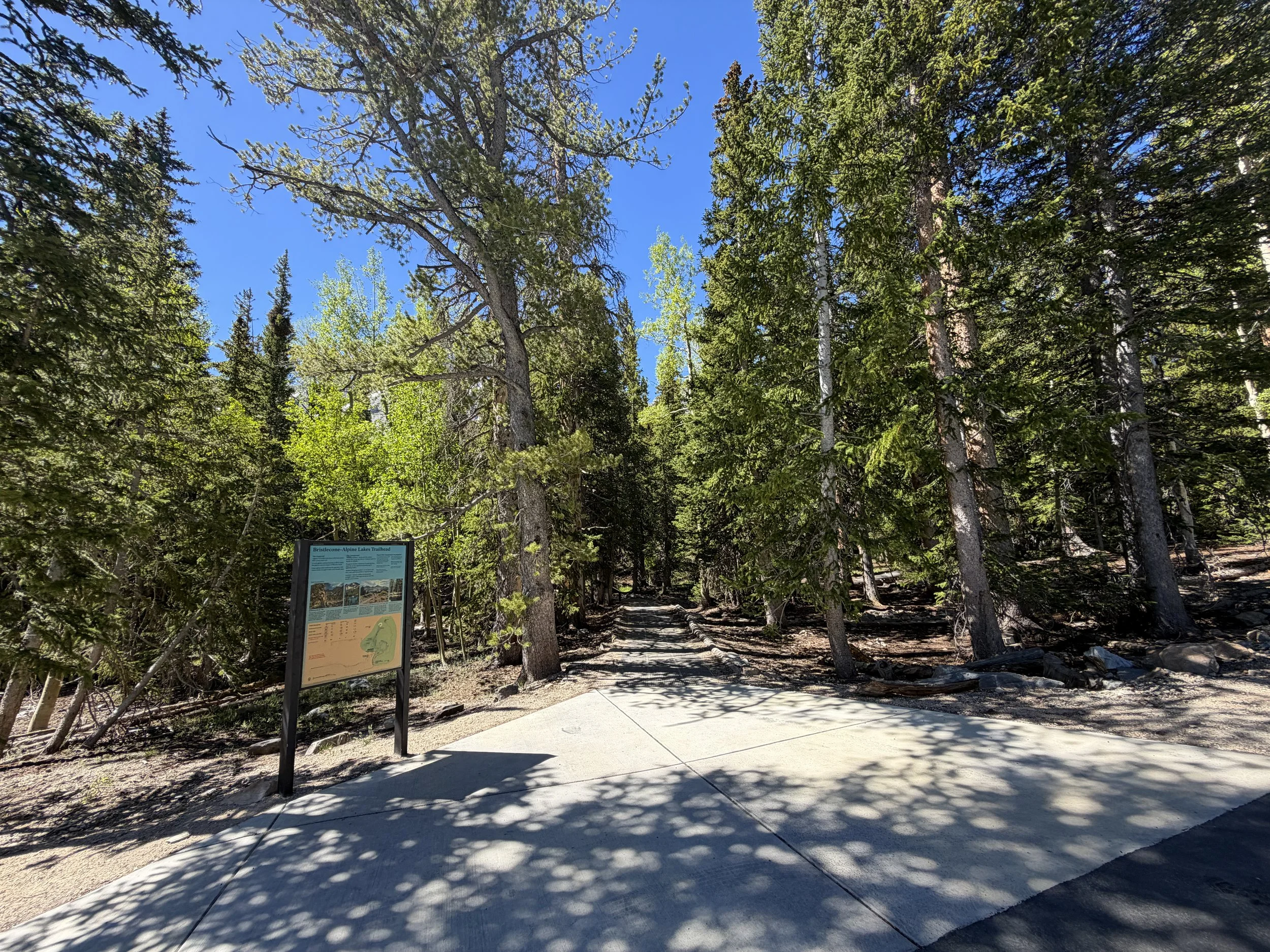 Alpine Lakes Loop Trailhead Great Basin National Park Nevada