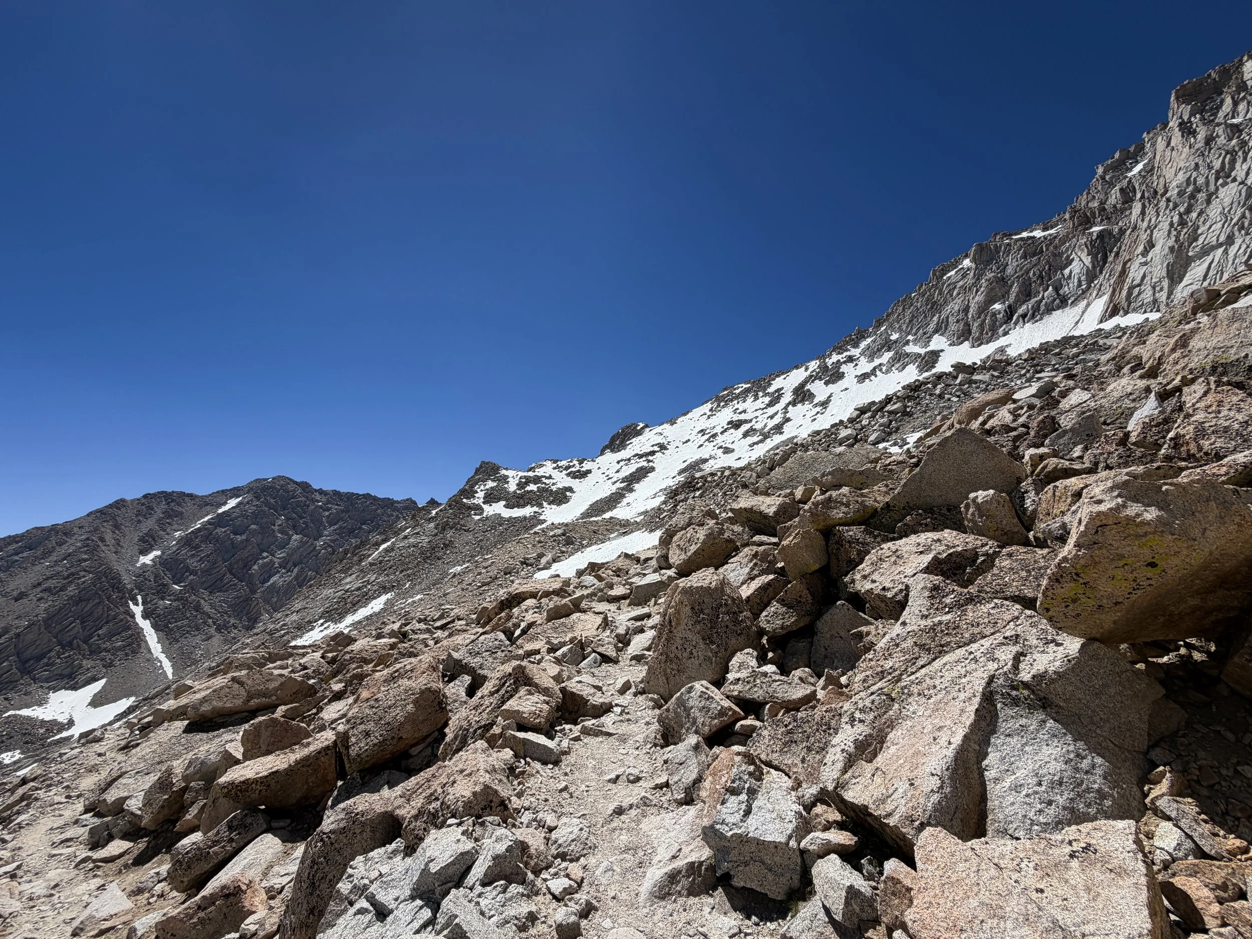 Mount Whitney Trail Switchbacks Lone Pine California