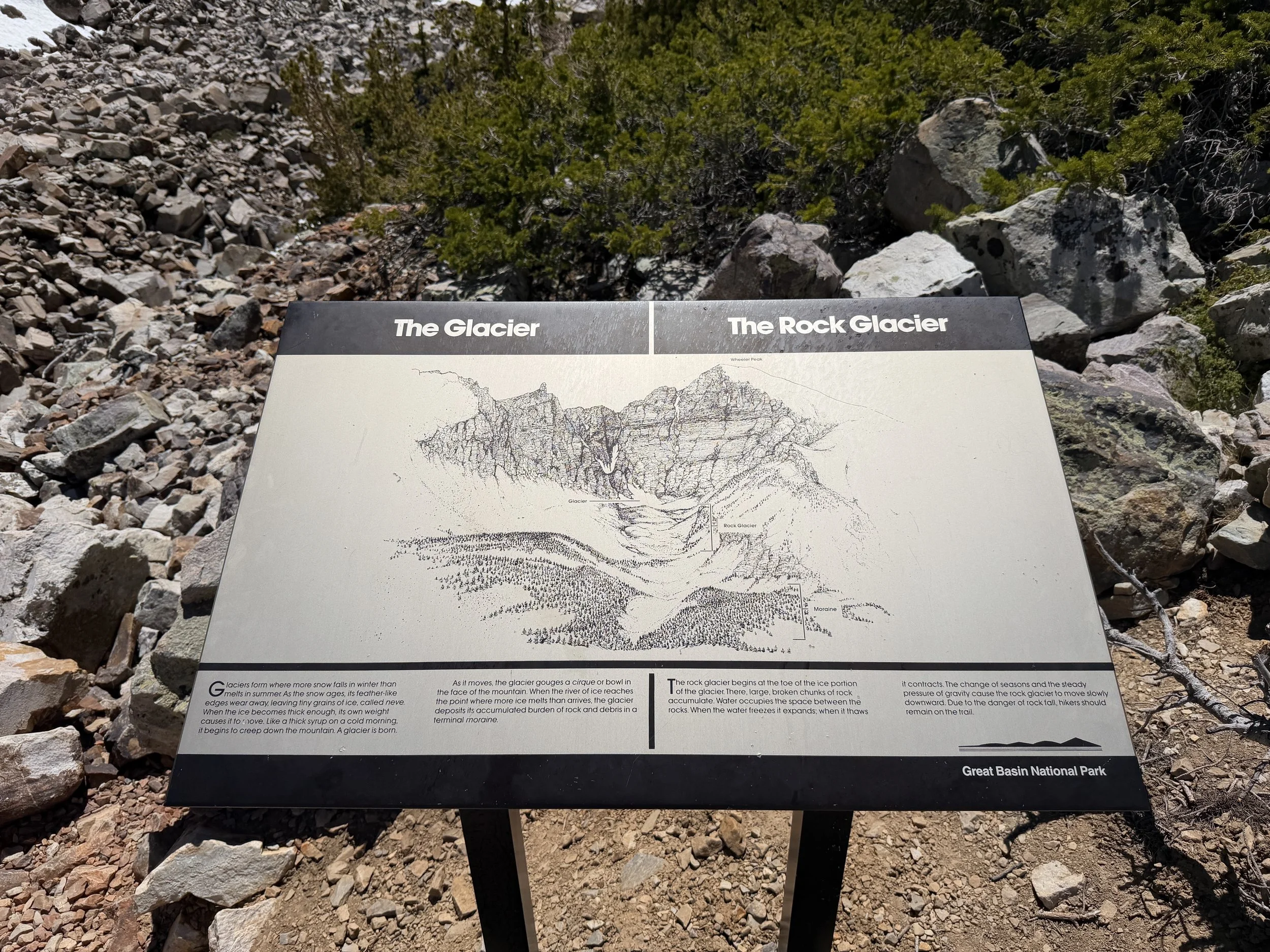 Glacier Trail Great Basin National Park Nevada