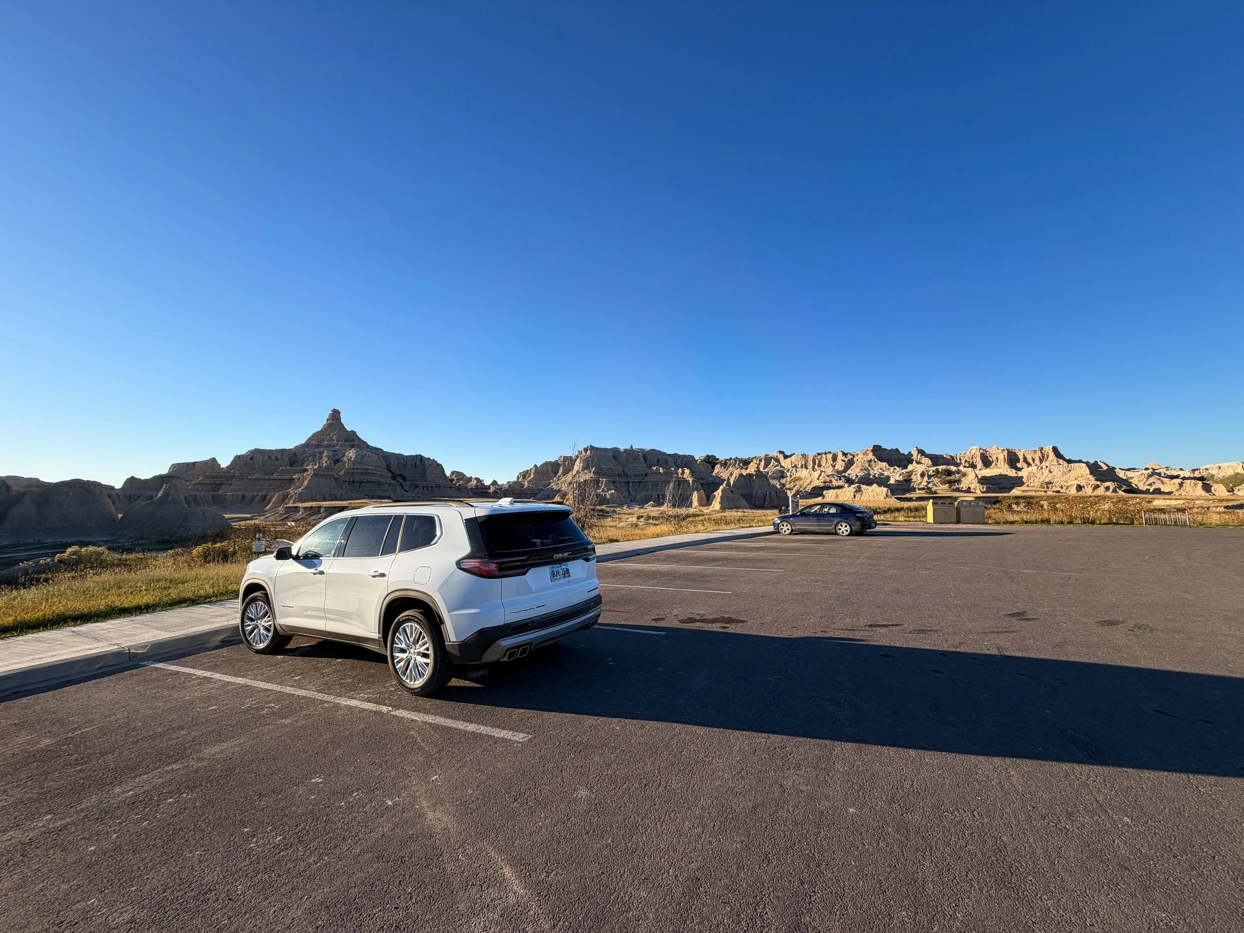 Notch Trailhead Parking Badlands National Park South Dakota