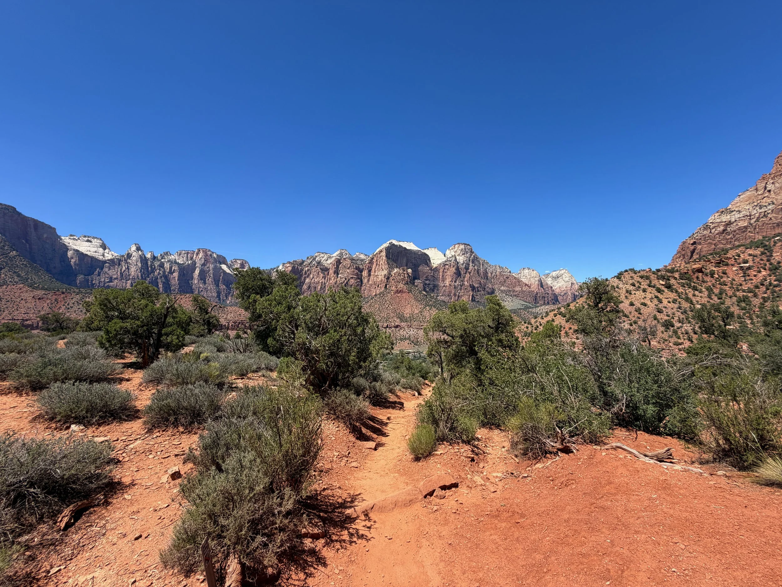 Watchman Loop Trail Zion National Park Utah