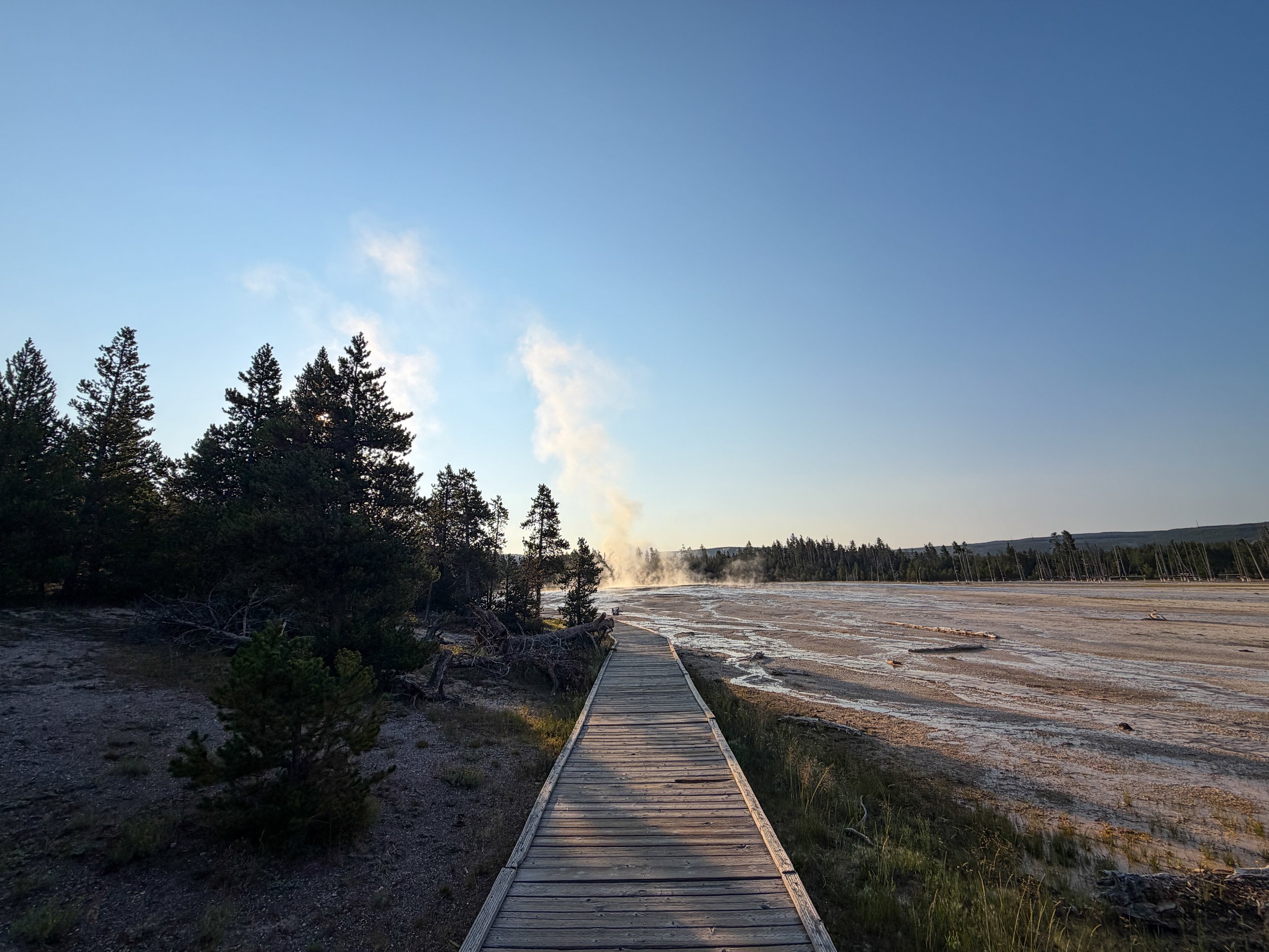 Fountain Paint Pot Trail Yellowstone National Park Wyoming