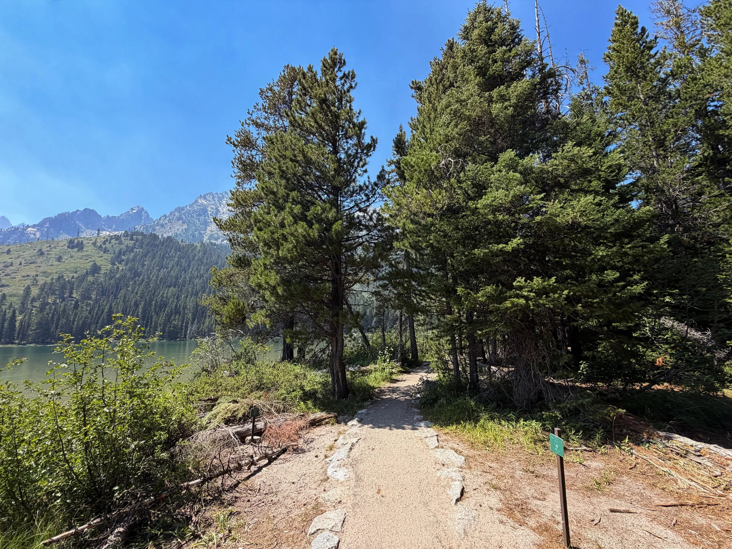 String Lake Loop Trail Grand Teton National Park Wyoming