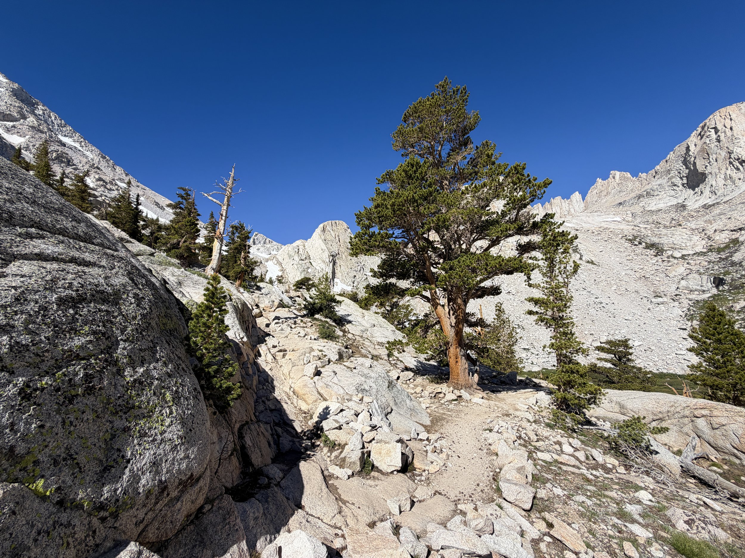 Mt. Whitney Trail Switchbacks Lone Pine California