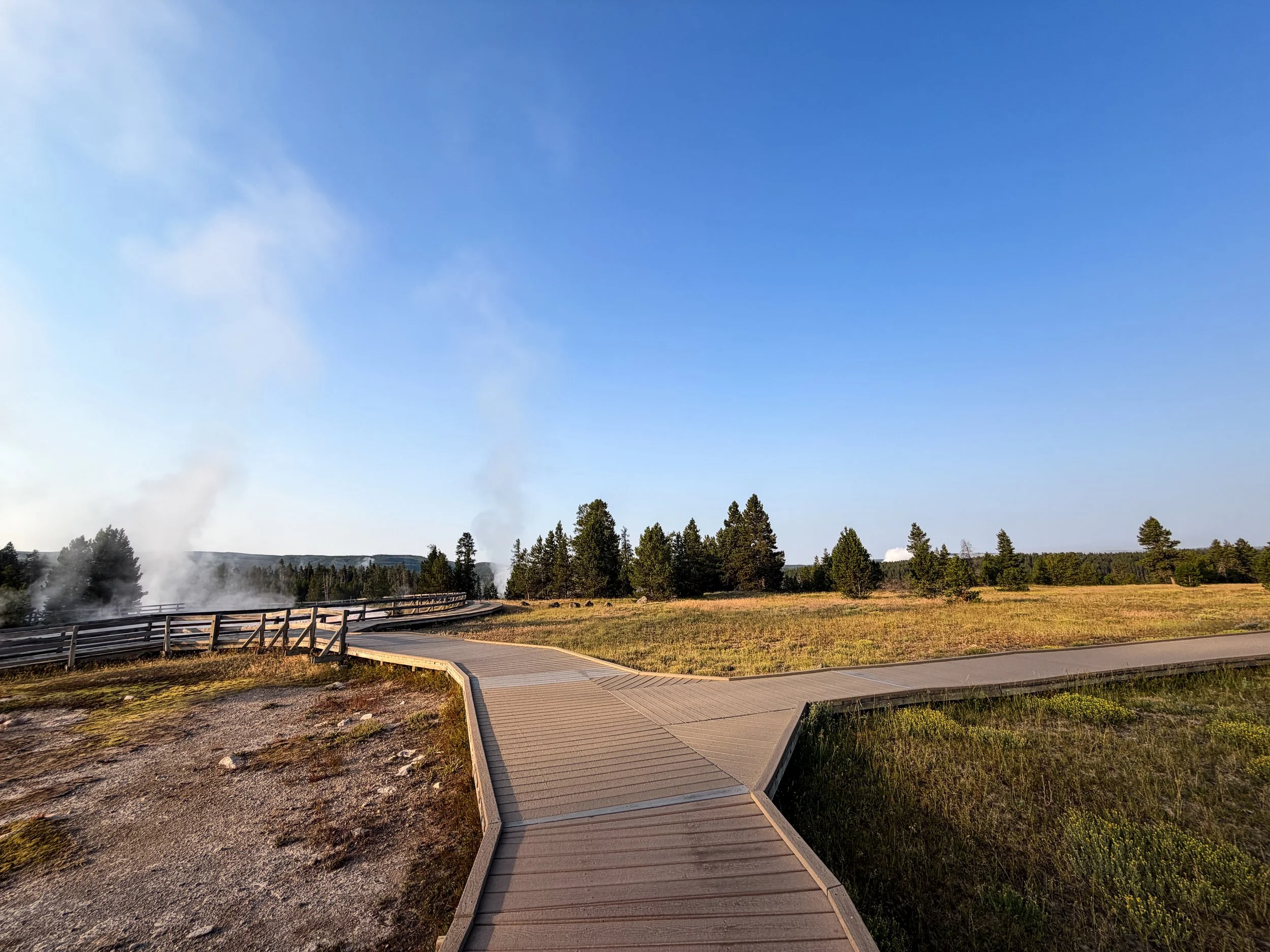 Fountain Paint Pots Trail Yellowstone National Park Wyoming