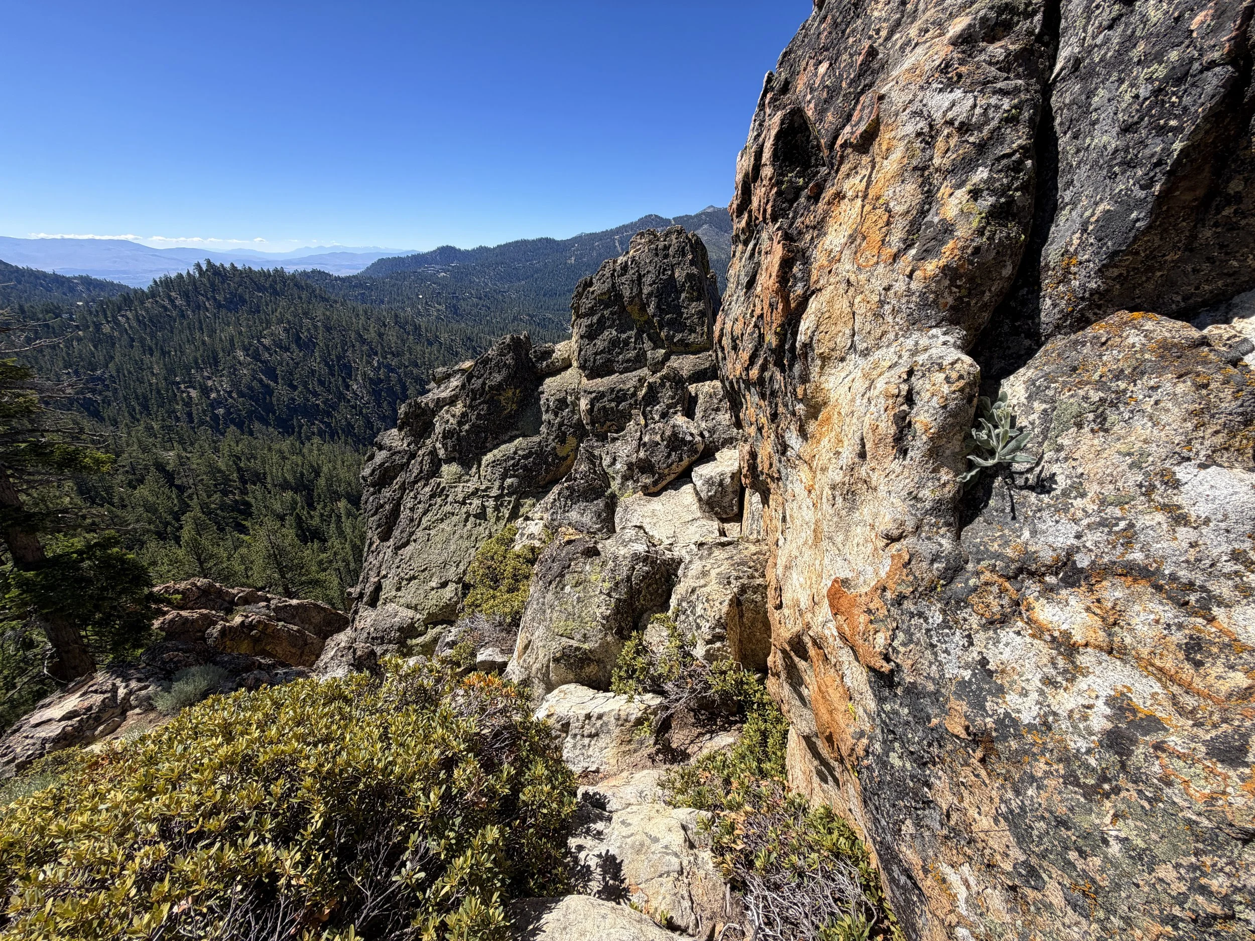 Castle Rock Trail Lake Tahoe Nevada