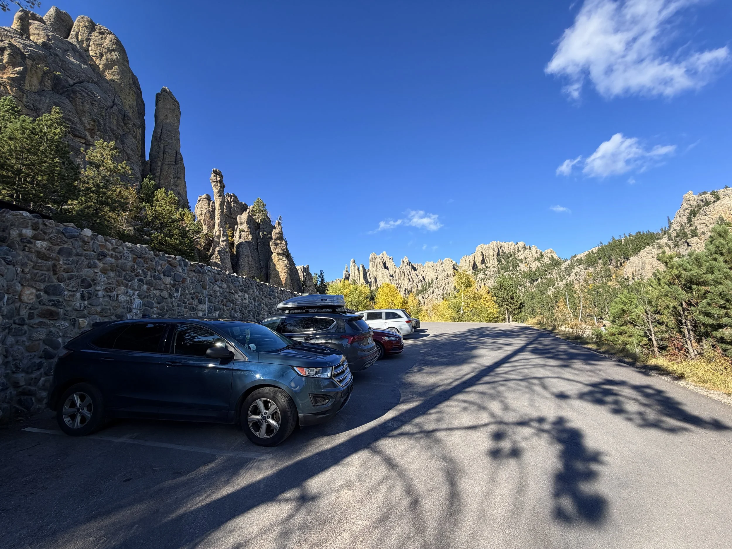 Cathedral Spires Trailhead Parking Custer State Park Black Hills South Dakota