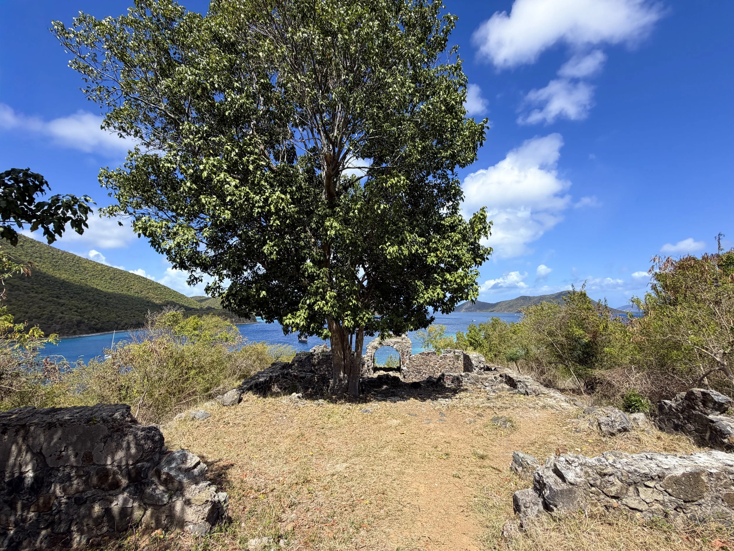 Danish Guard House Ruins Johnny Horn Trail Virgin Islands National Park