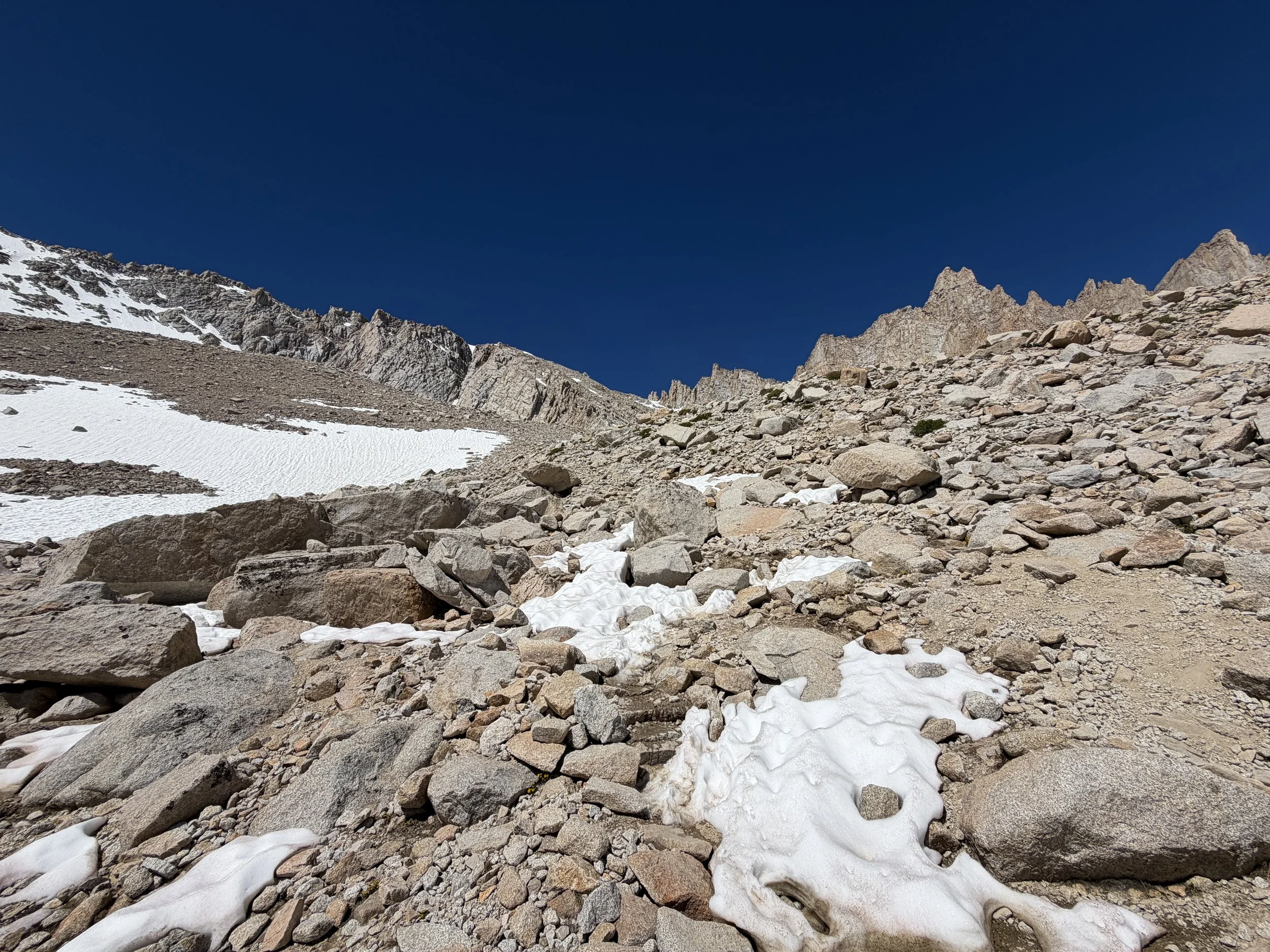 Mt. Whitney Trail to Trail Crest California