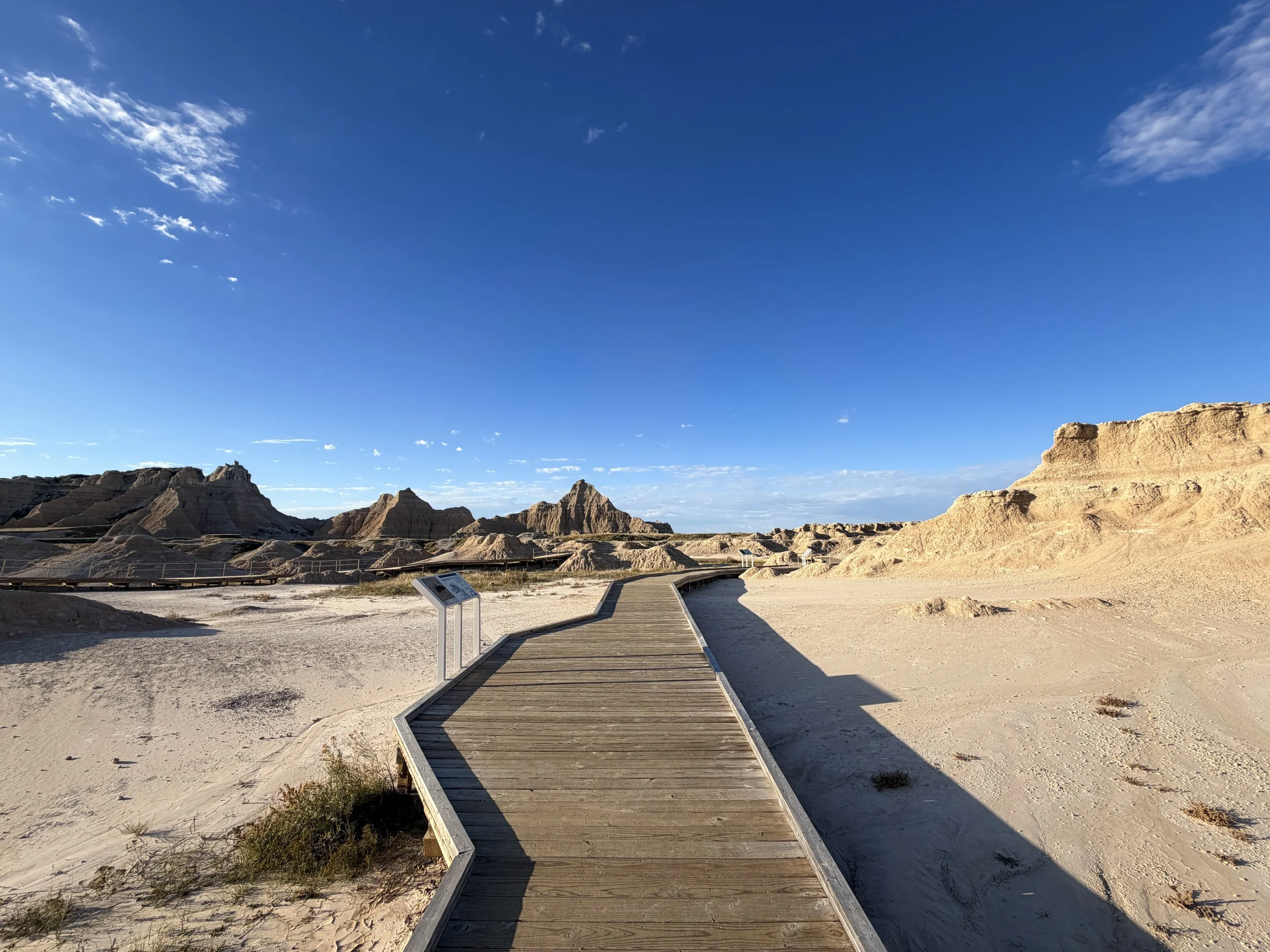 Fossil Exhibit Trail Badlands National Park South Dakota