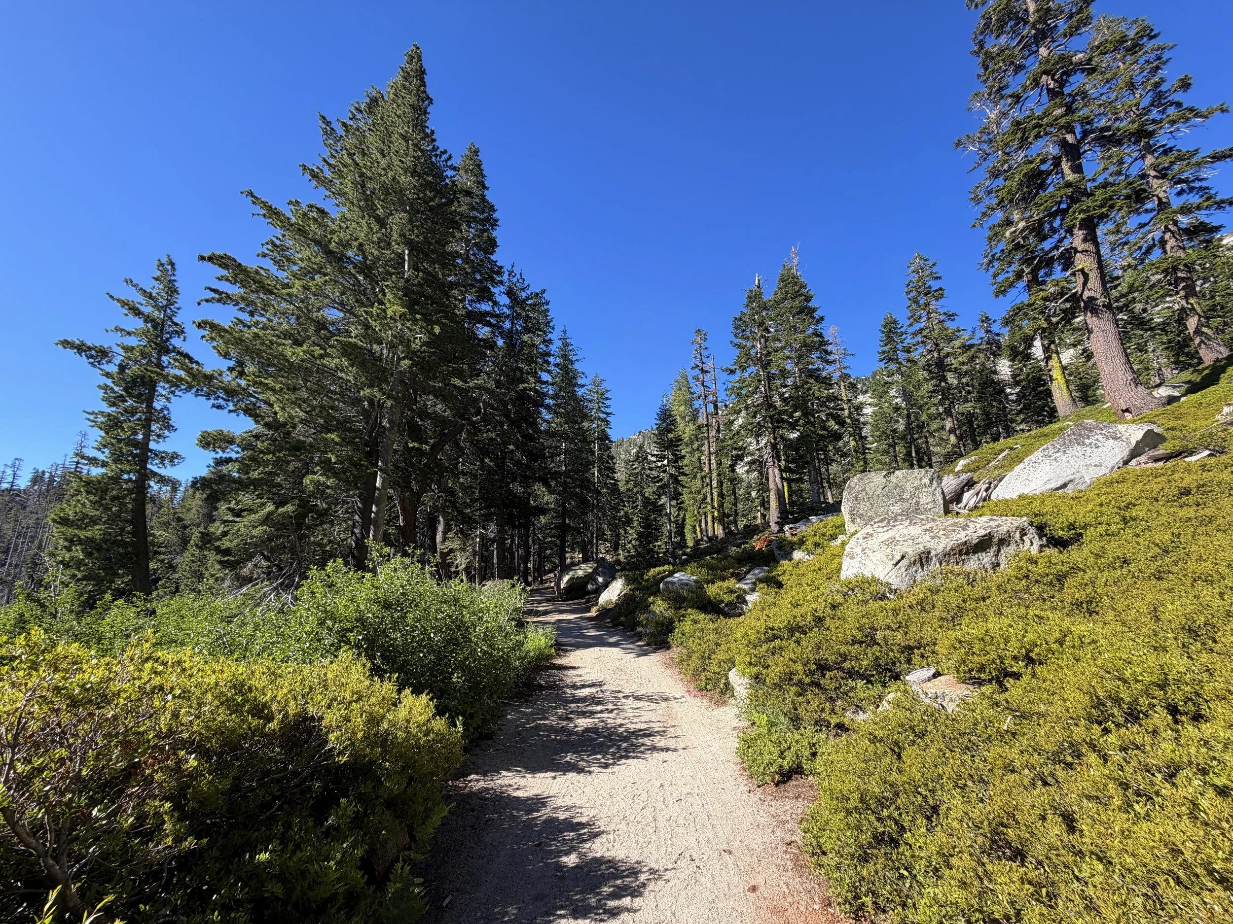 Angora Lakes Hike Lake Tahoe California