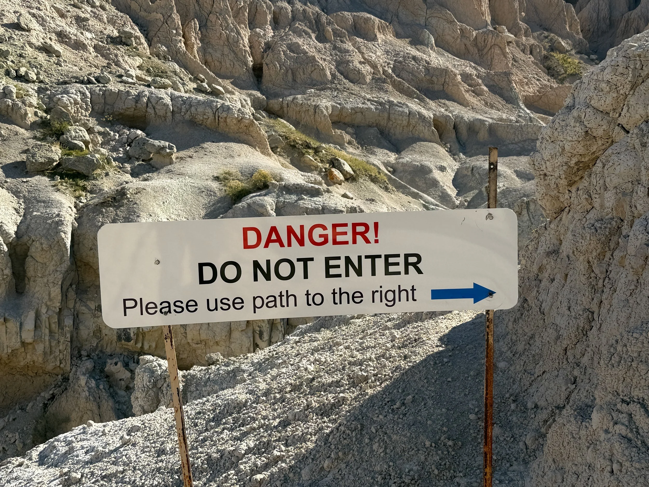Notch Trail Badlands National Park South Dakota