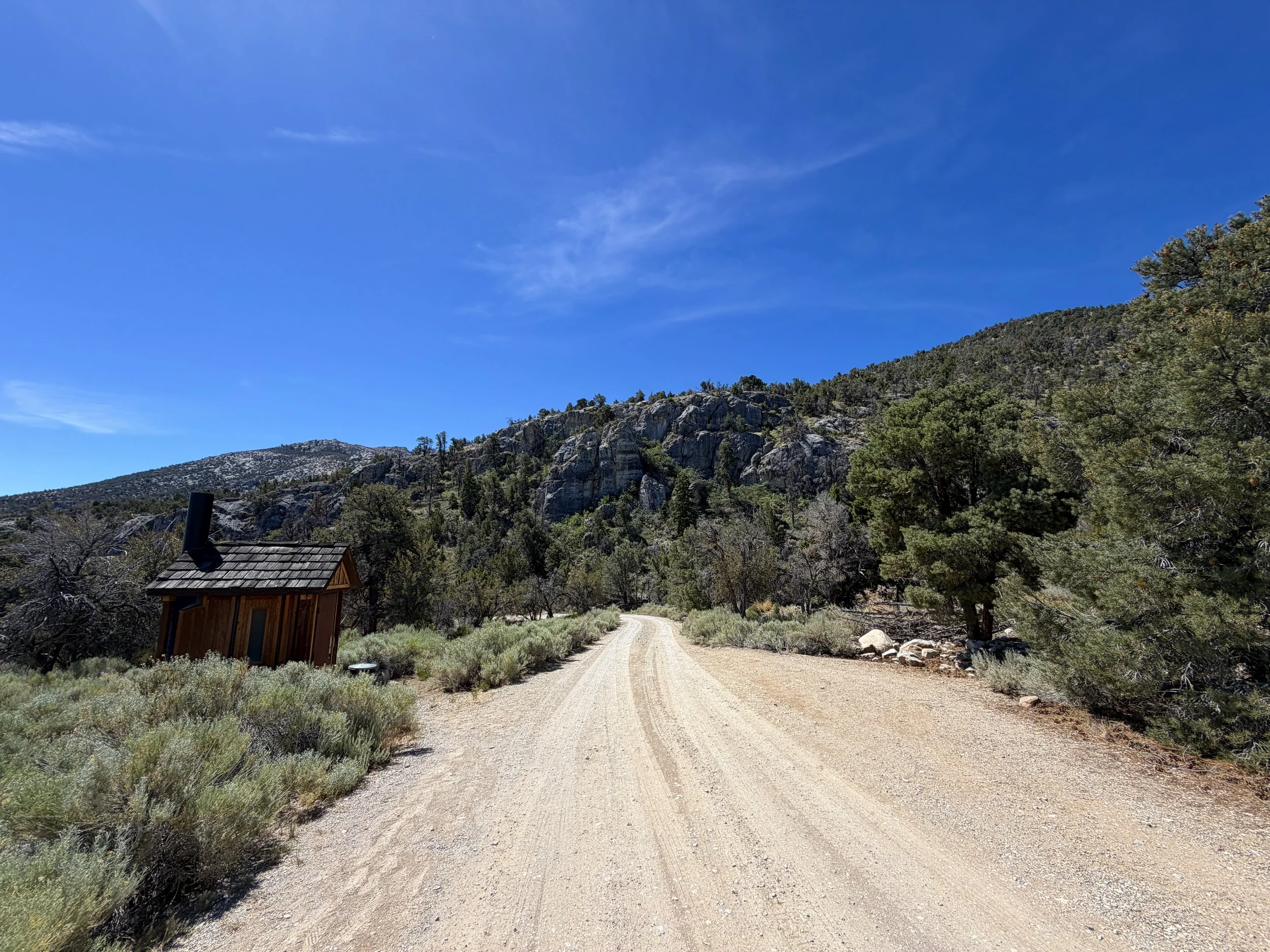 Grey Cliffs Campground Pole Canyon Trail Great Basin National Park Nevada