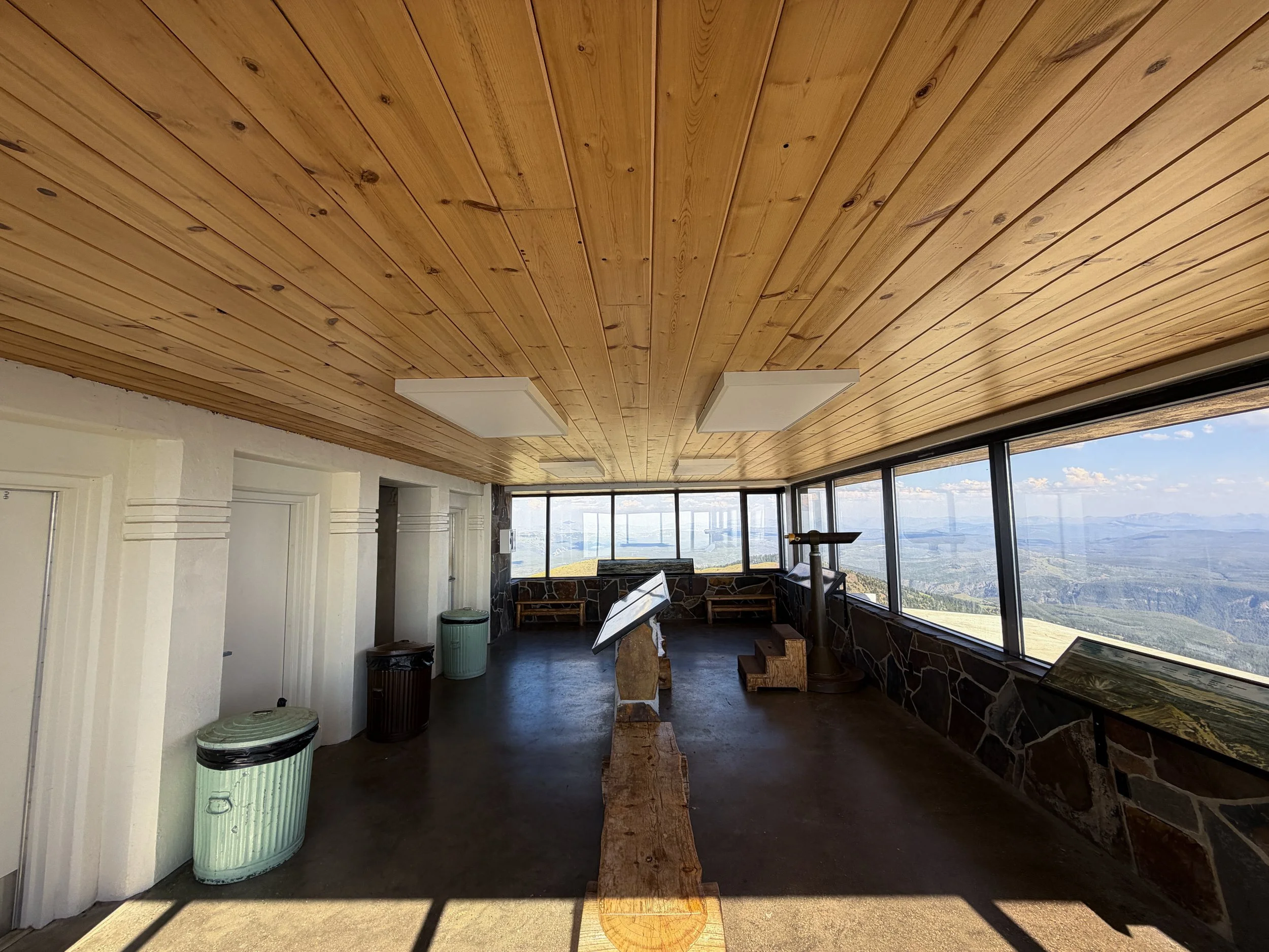 Mount Washburn Fire Lookout Yellowstone National Park Wyoming