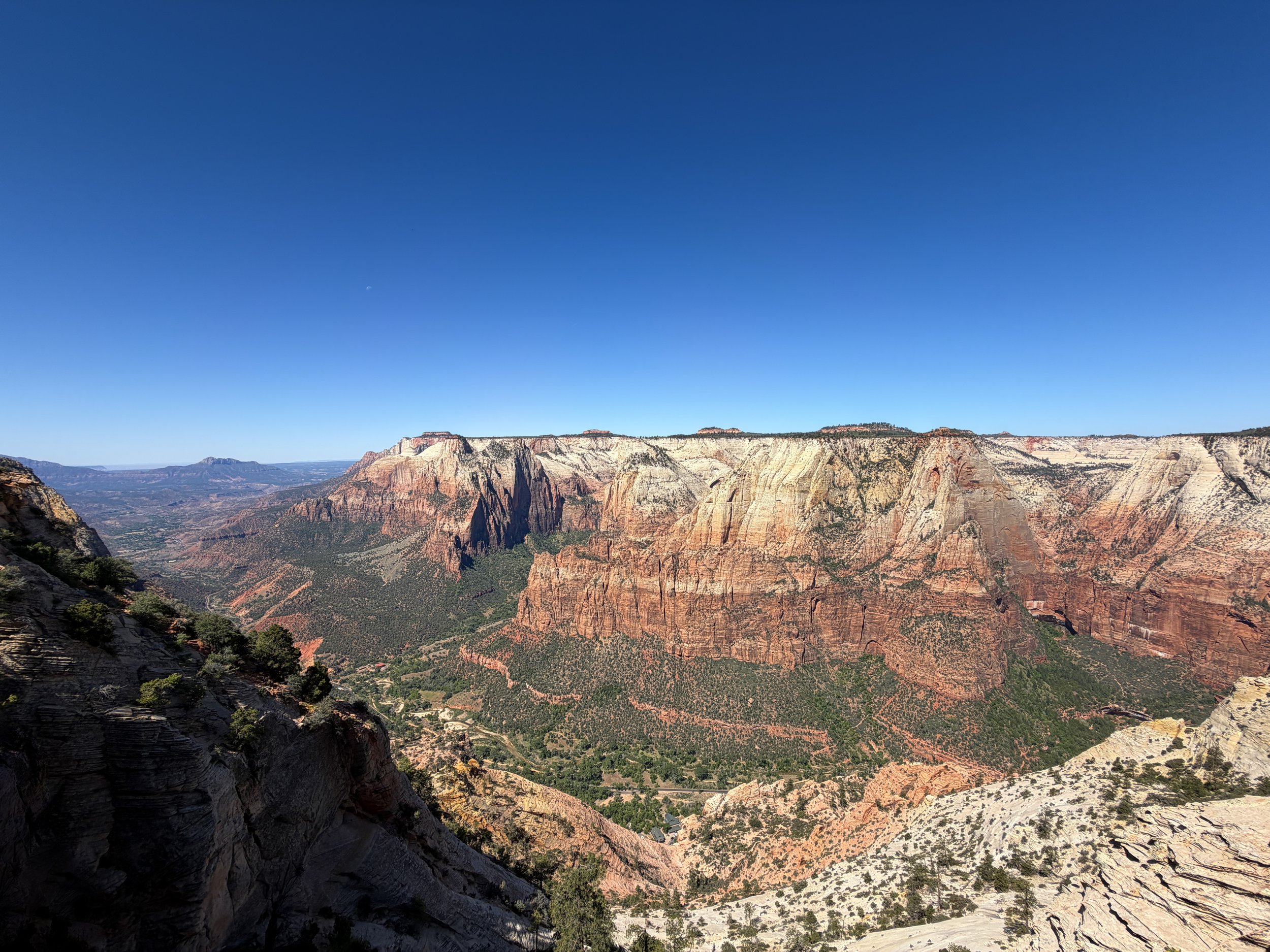Deertrap Mountain Summit Zion National Park Utah