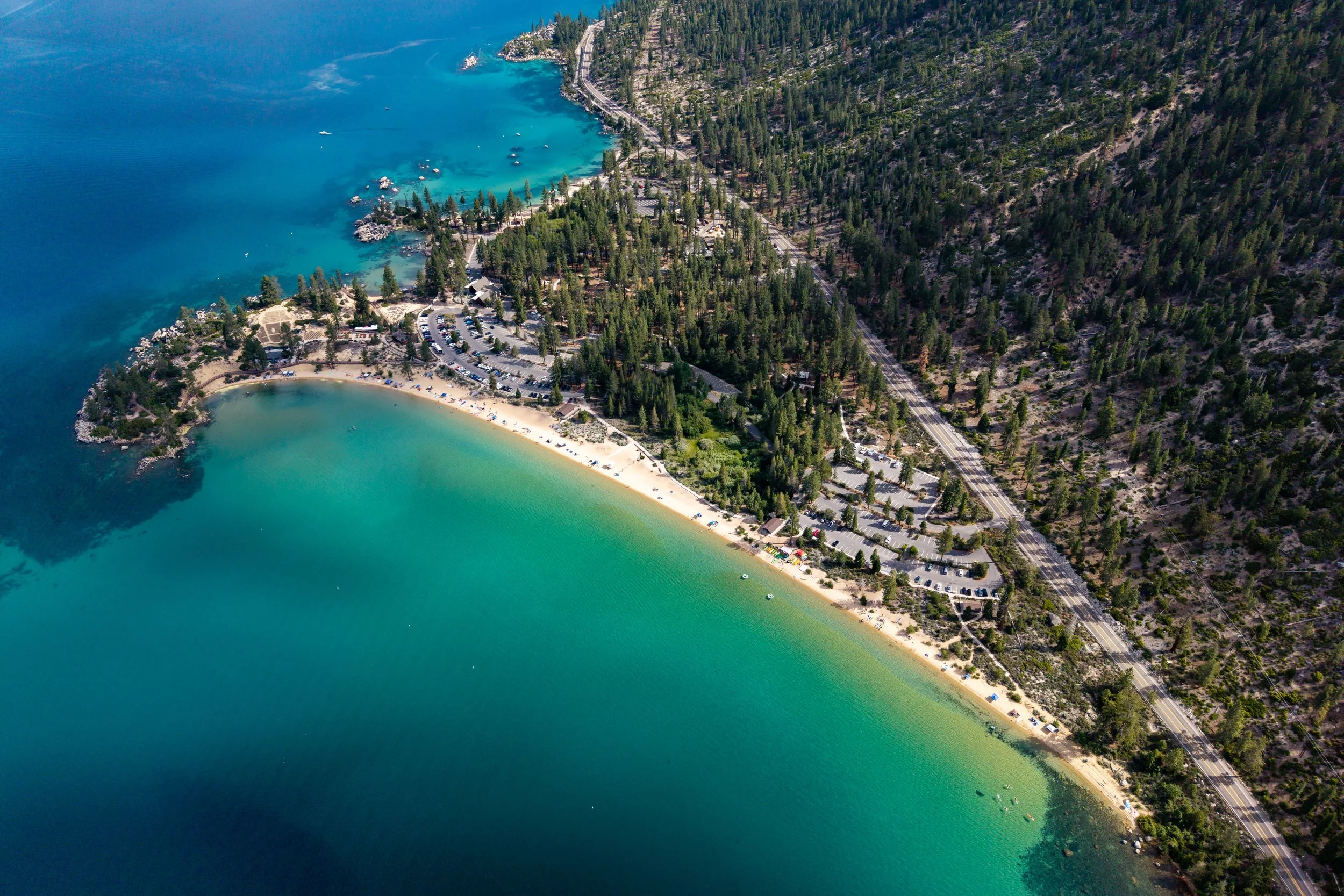 Sand Harbor State Park Lake Tahoe Nevada