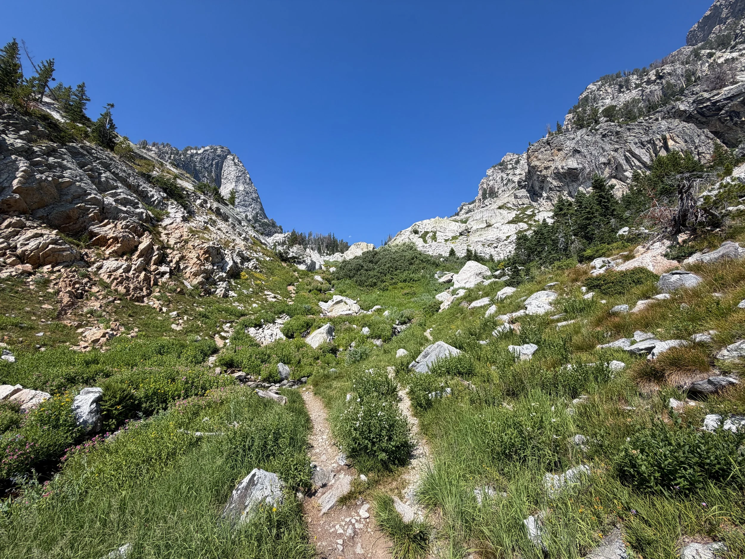 Lake of the Crags Trail Grand Teton National Park Wyoming