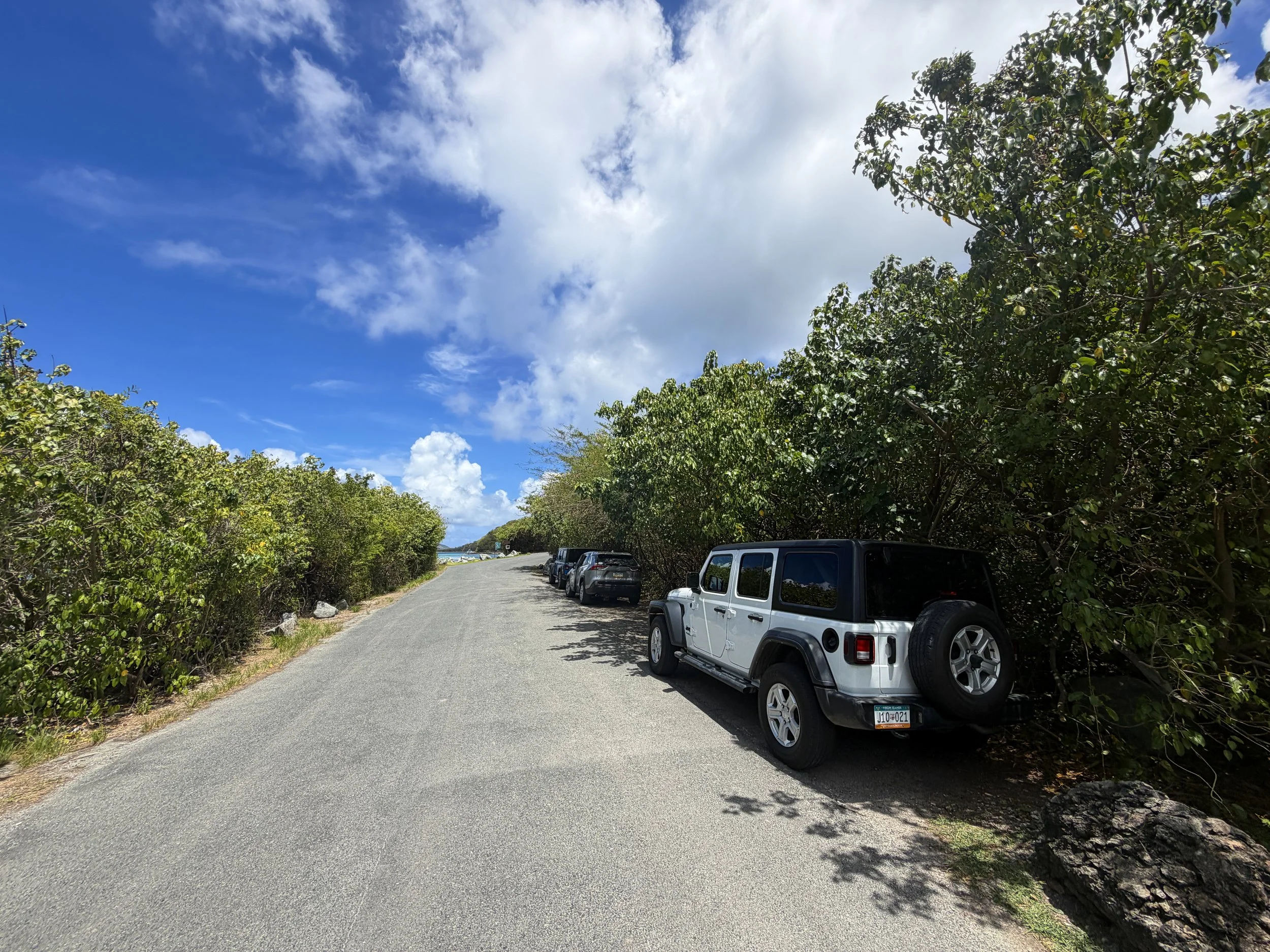 Leinster Bay Trailhead Parking Virgin Islands National Park