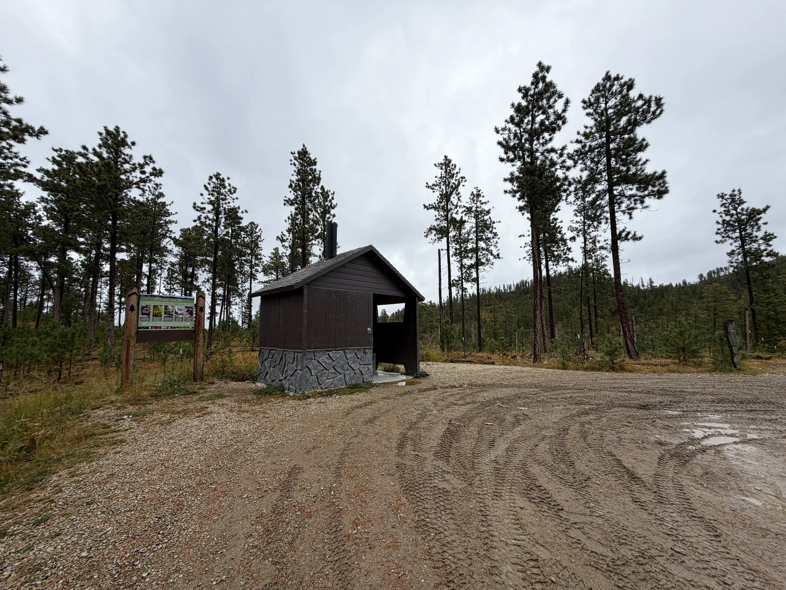 Custer Peak Lookout Trailhead Parking Black Hills South Dakota