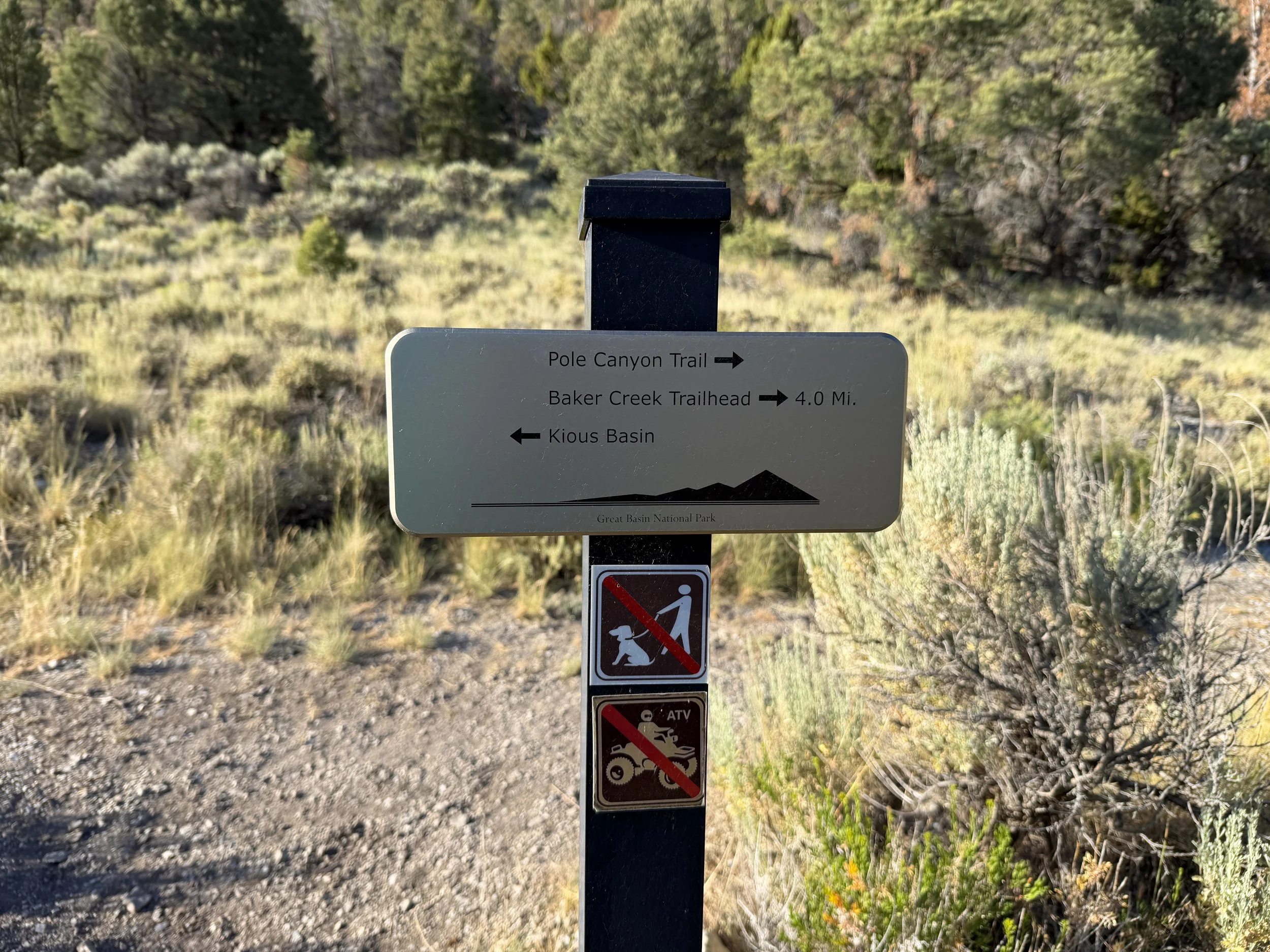 Pole Canyon Trail Great Basin National Park Nevada
